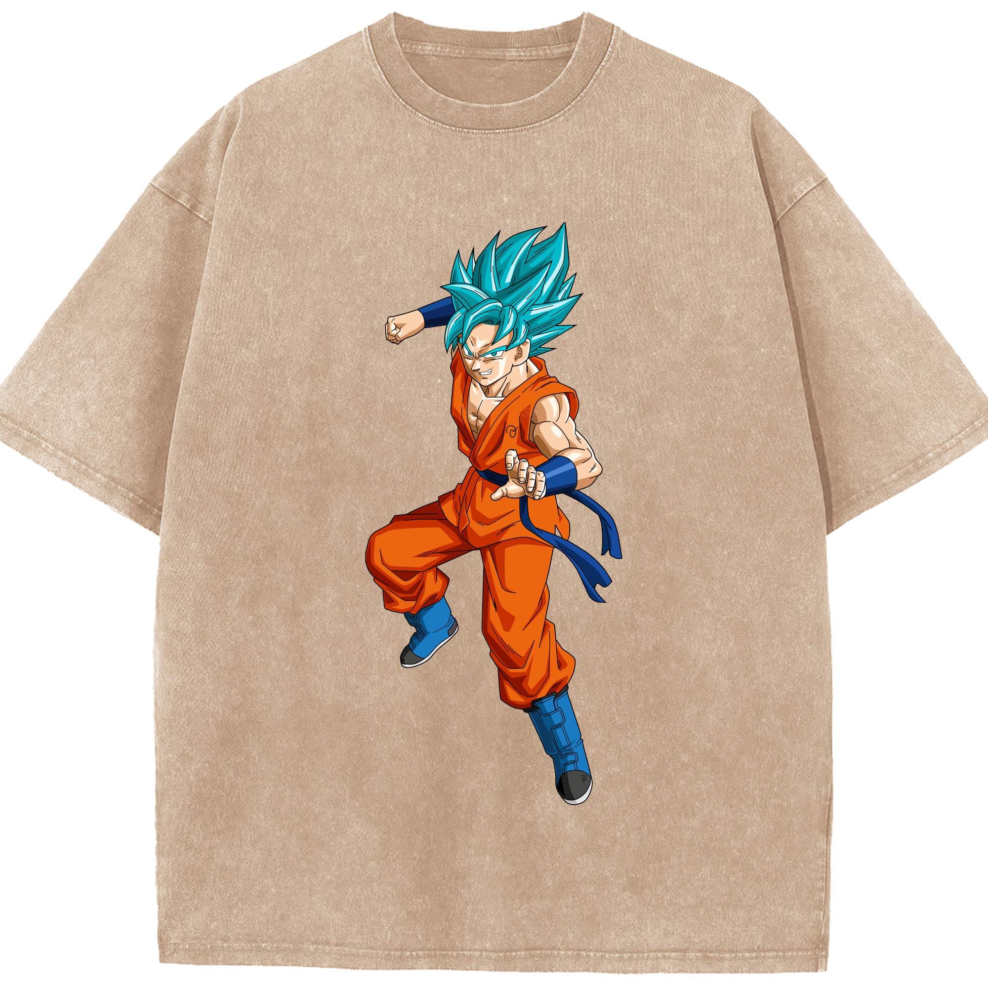 （画像用） ドラゴンボール ベジット DRAGON BALL Vegetto 綿100% ヴィンテージ風 半袖Tシャツ（フロントプリント）