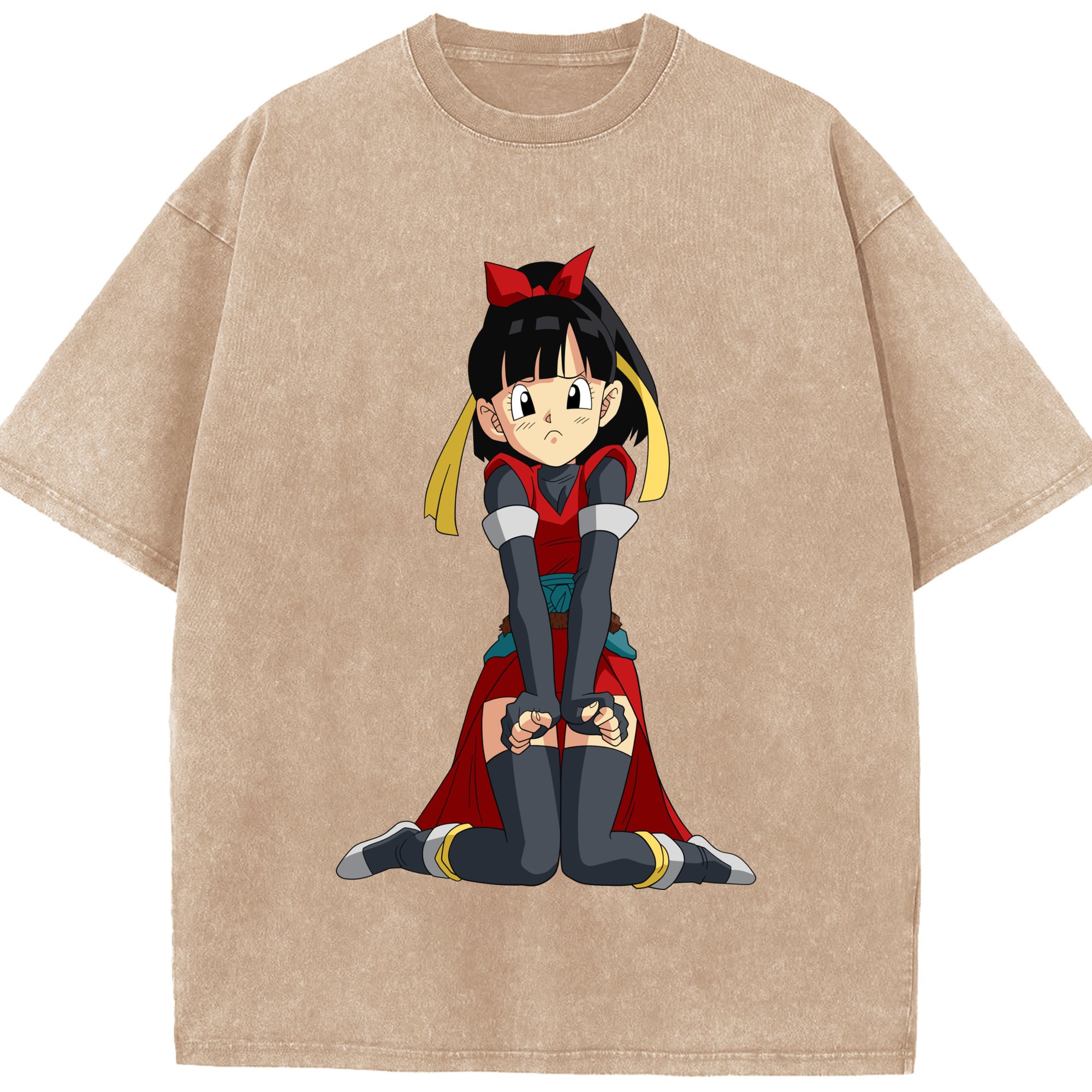 （画像用） ドラゴンボール パン DRAGON BALL Pan 綿100% ヴィンテージ風 半袖Tシャツ（フロントプリント）