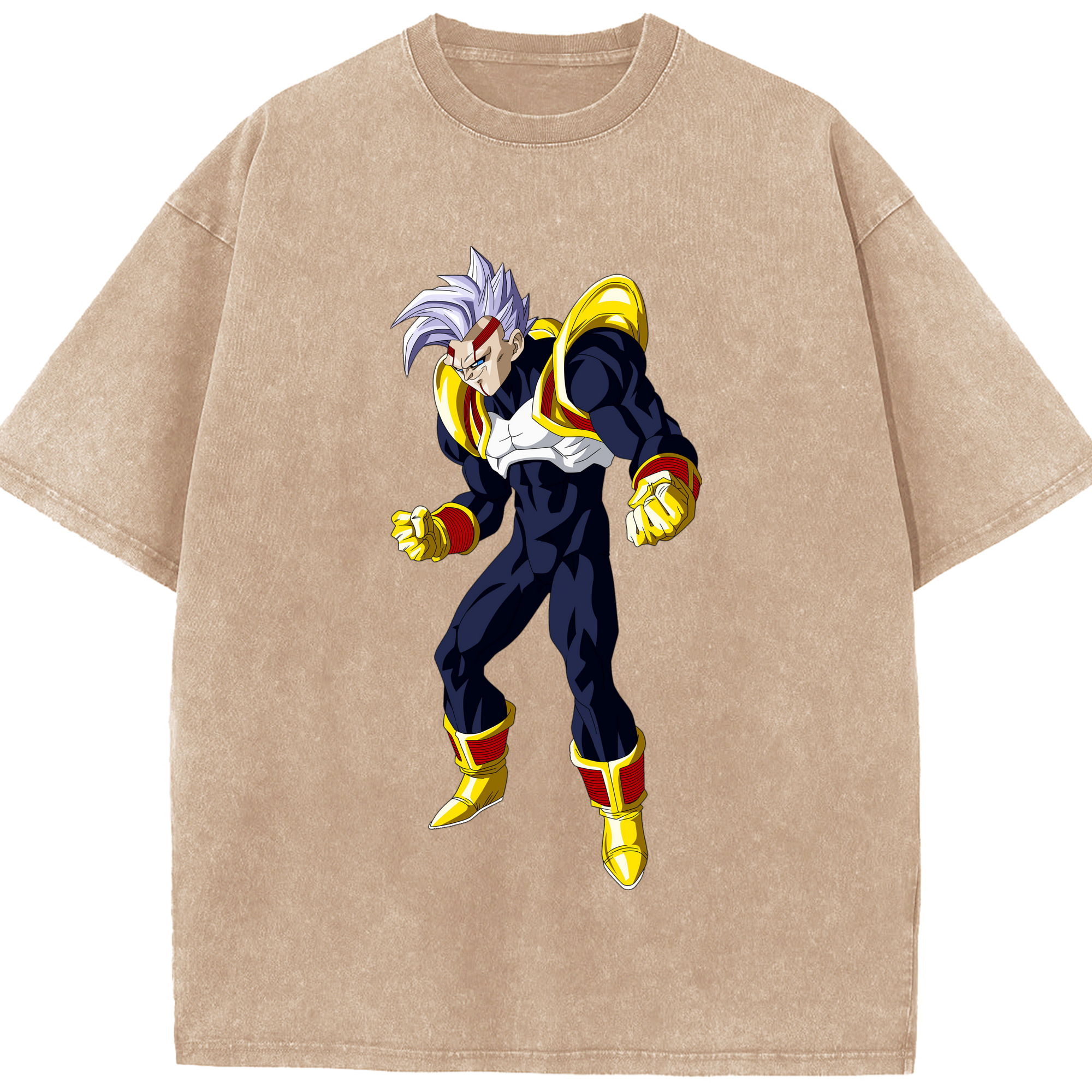 （画像用） ドラゴンボール DRAGON BALL 綿100% ヴィンテージ風 半袖Tシャツ（フロントプリント）