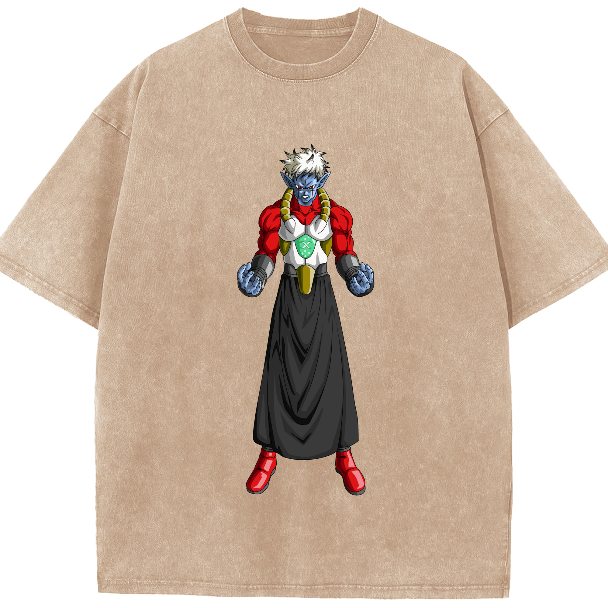 （画像用） ドラゴンボール DRAGON BALL 綿100% ヴィンテージ風 半袖Tシャツ（フロントプリント）