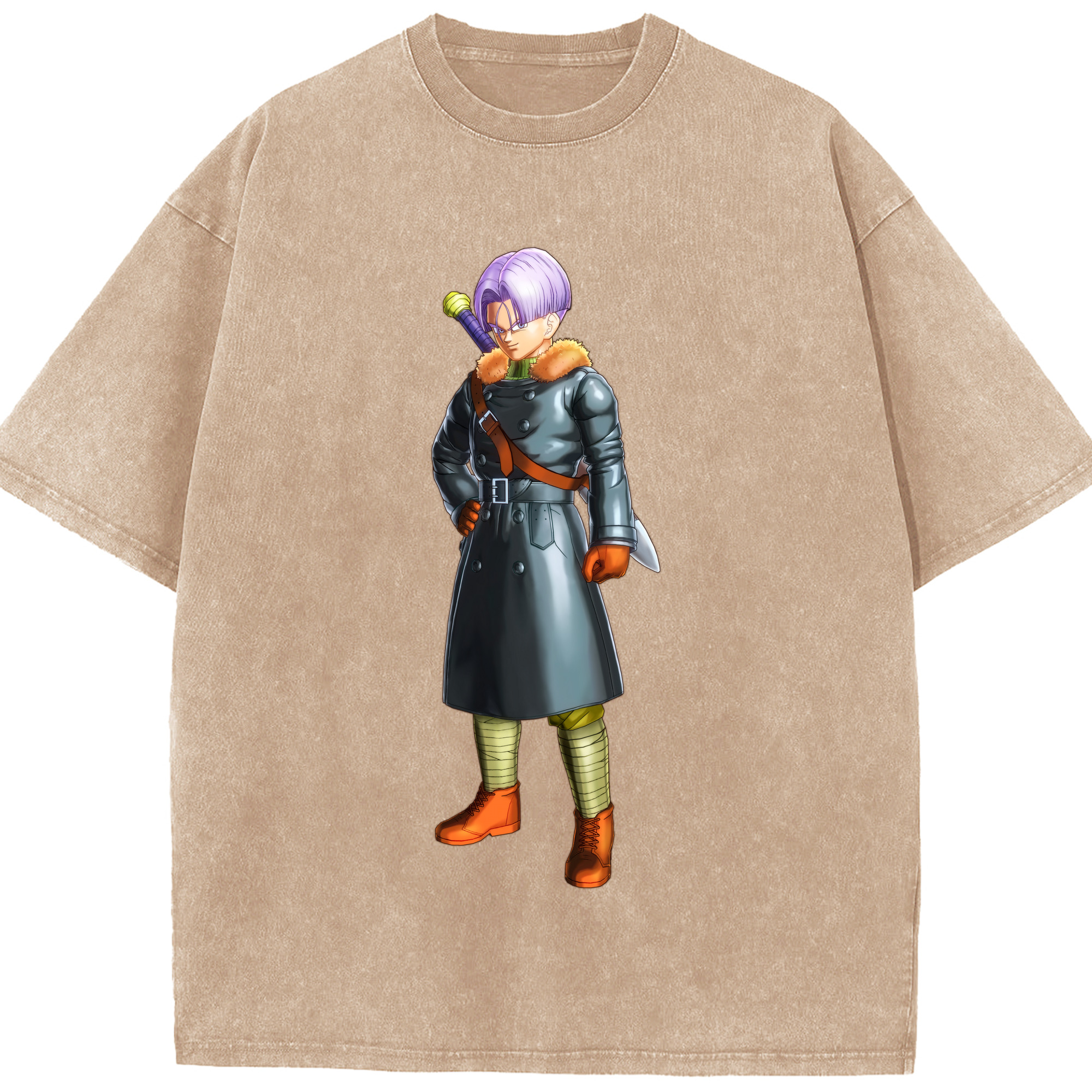 （画像用） ドラゴンボール DRAGON BALL 綿100% ヴィンテージ風 半袖Tシャツ（フロントプリント）