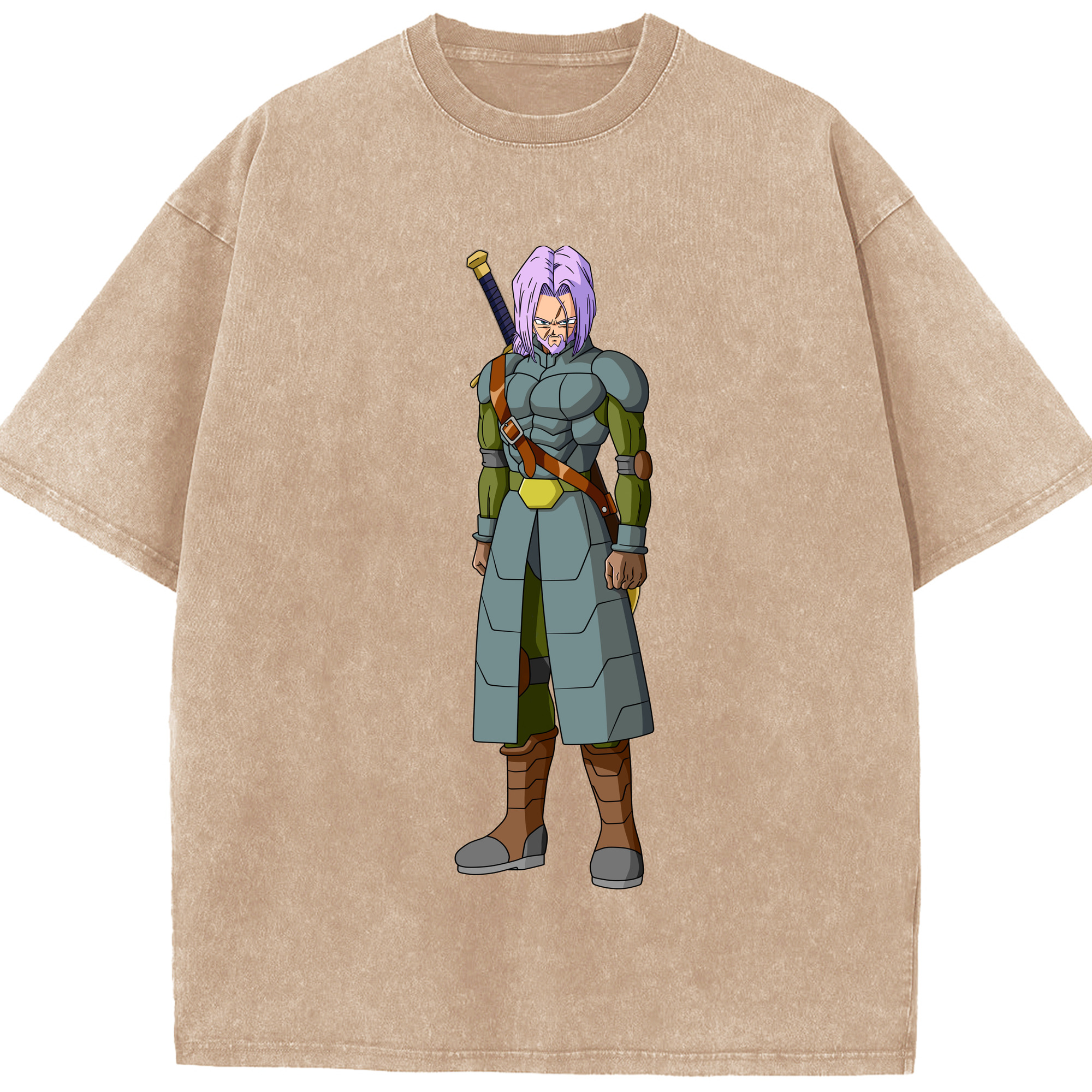 （画像用） ドラゴンボール DRAGON BALL 綿100% ヴィンテージ風 半袖Tシャツ（フロントプリント）