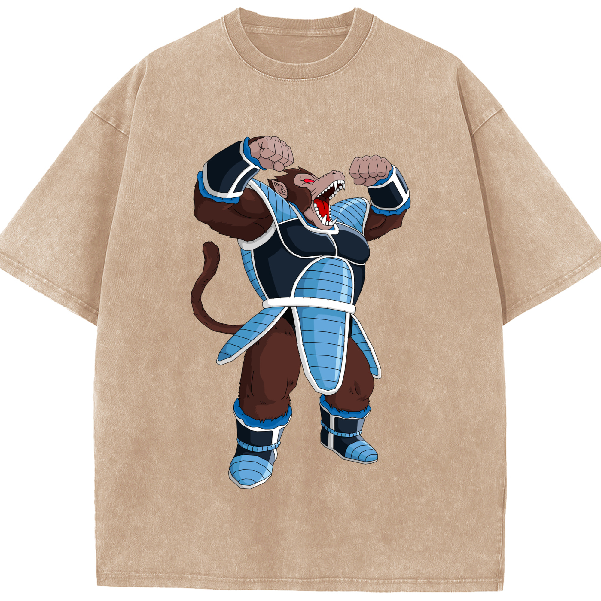 （画像用） ドラゴンボール DRAGON BALL 綿100% ヴィンテージ風 半袖Tシャツ（フロントプリント）