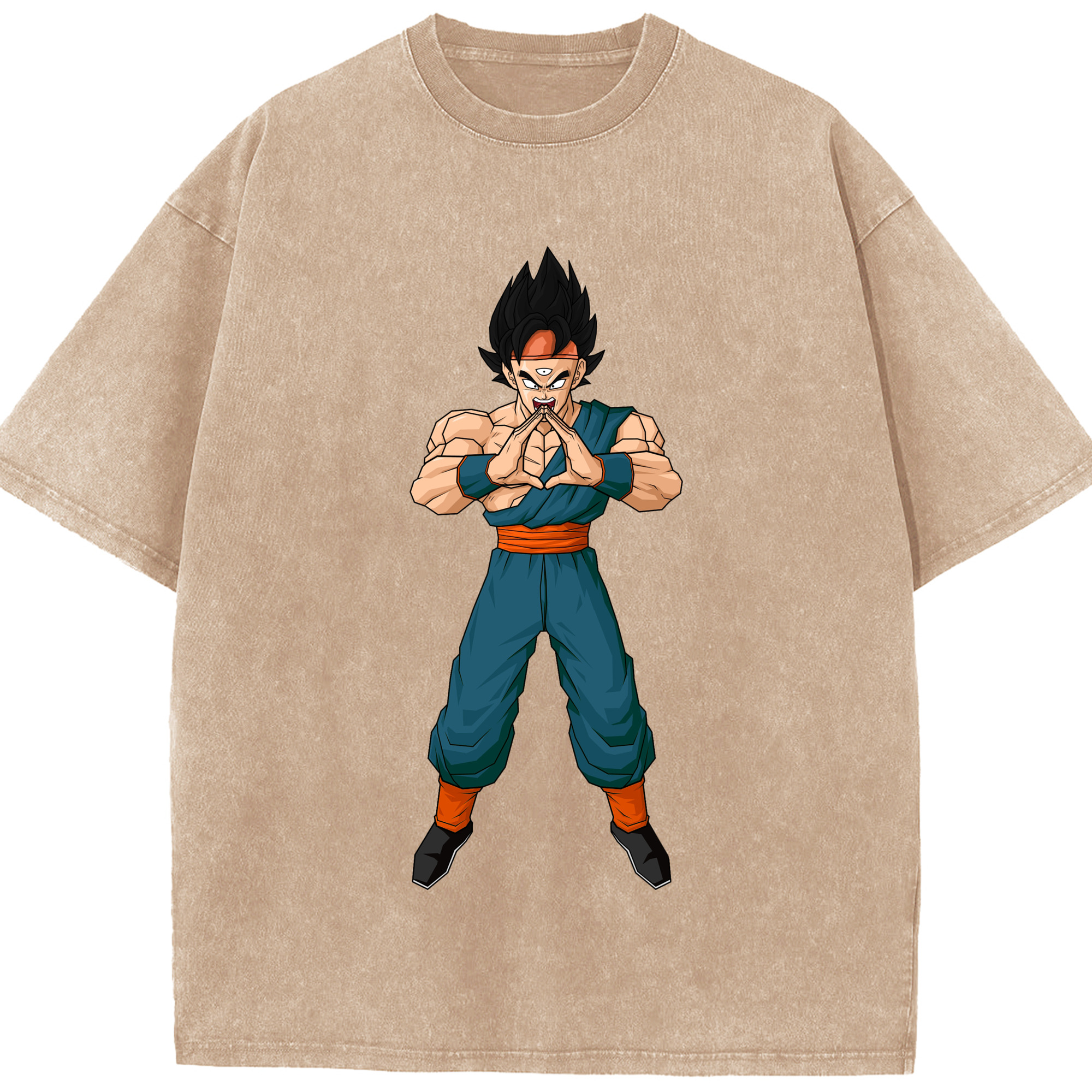 （画像用） ドラゴンボール DRAGON BALL 綿100% ヴィンテージ風 半袖Tシャツ（フロントプリント）