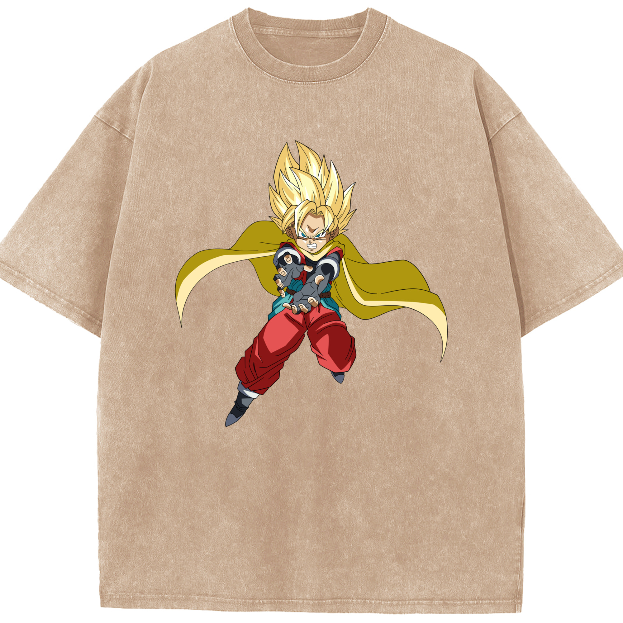（画像用） ドラゴンボール DRAGON BALL 綿100% ヴィンテージ風 半袖Tシャツ（フロントプリント）