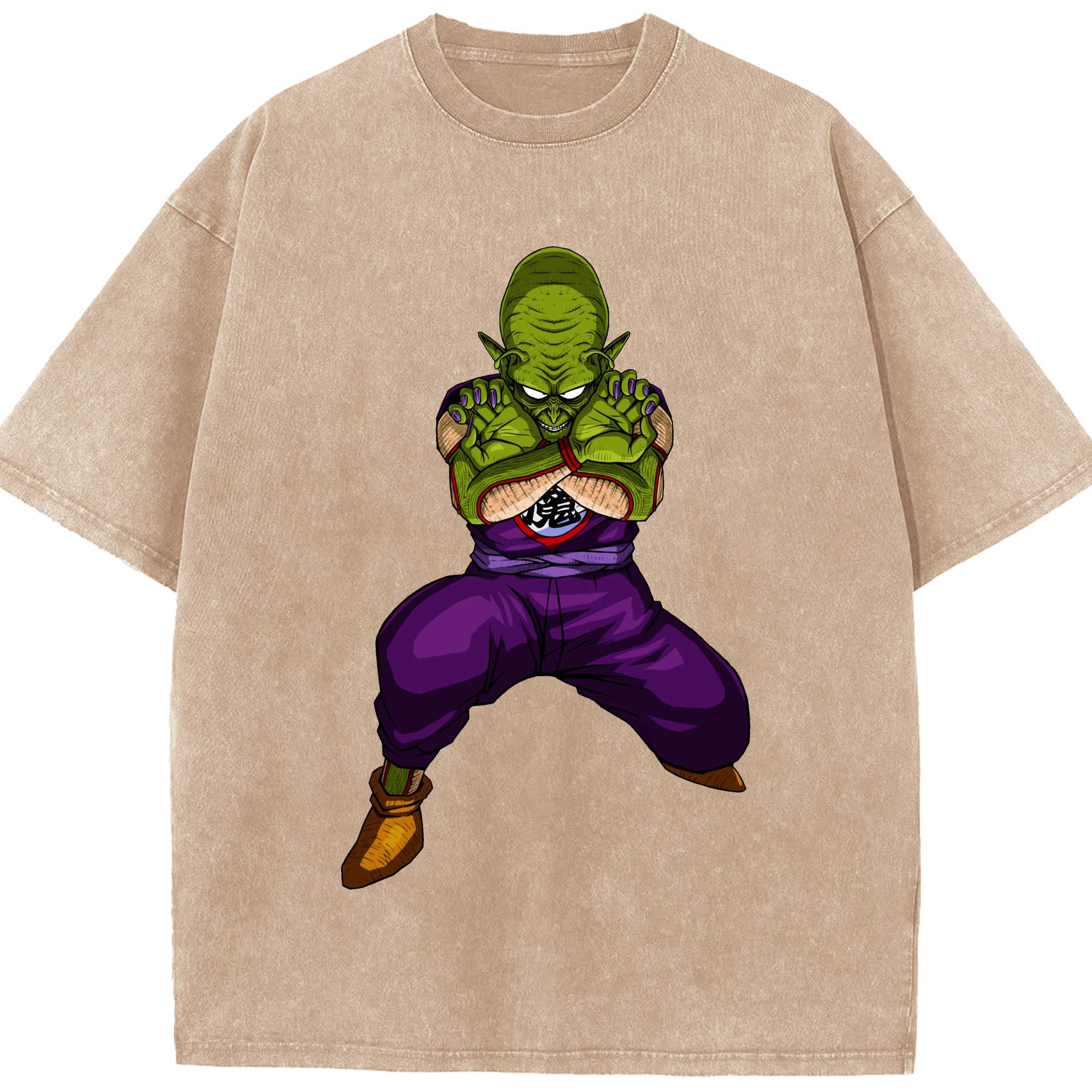 （画像用） ドラゴンボール DRAGON BALL 綿100% ヴィンテージ風 半袖Tシャツ（フロントプリント）