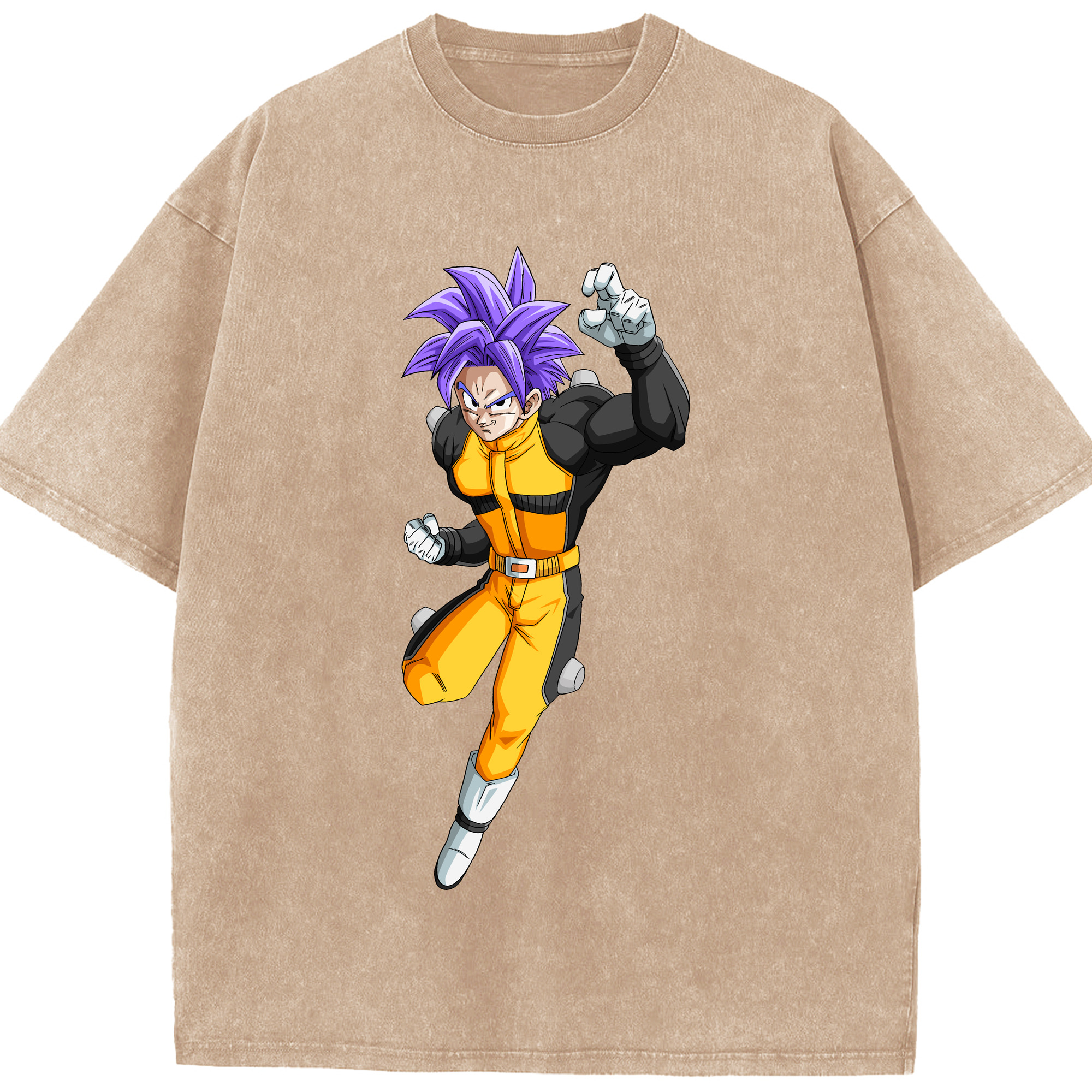 （画像用） ドラゴンボール DRAGON BALL 綿100% ヴィンテージ風 半袖Tシャツ（フロントプリント）