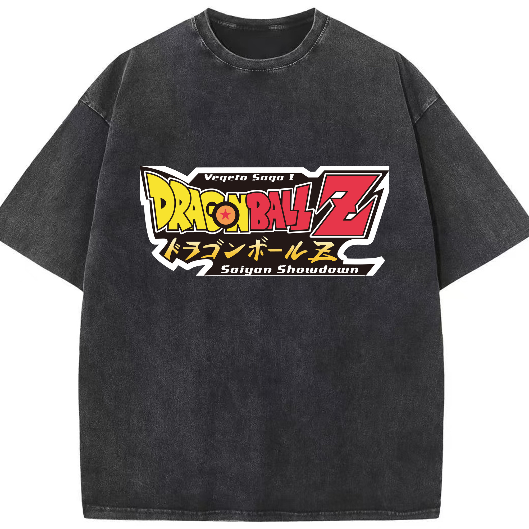 （画像用） ドラゴンボール DRAGON BALL 綿100% ヴィンテージ風 半袖Tシャツ（フロントプリント）