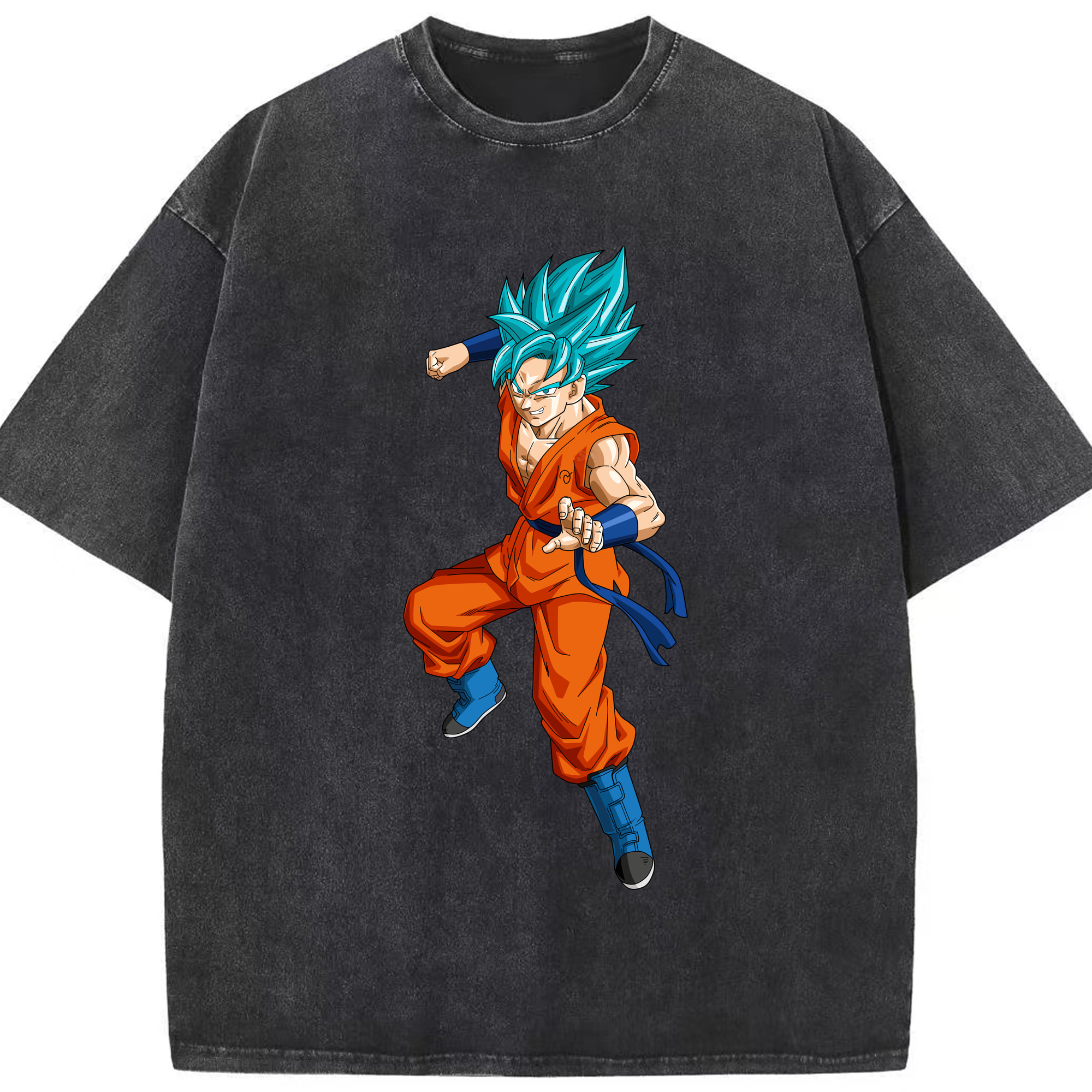 （画像用） ドラゴンボール ベジット DRAGON BALL Vegetto 綿100% ヴィンテージ風 半袖Tシャツ（フロントプリント）