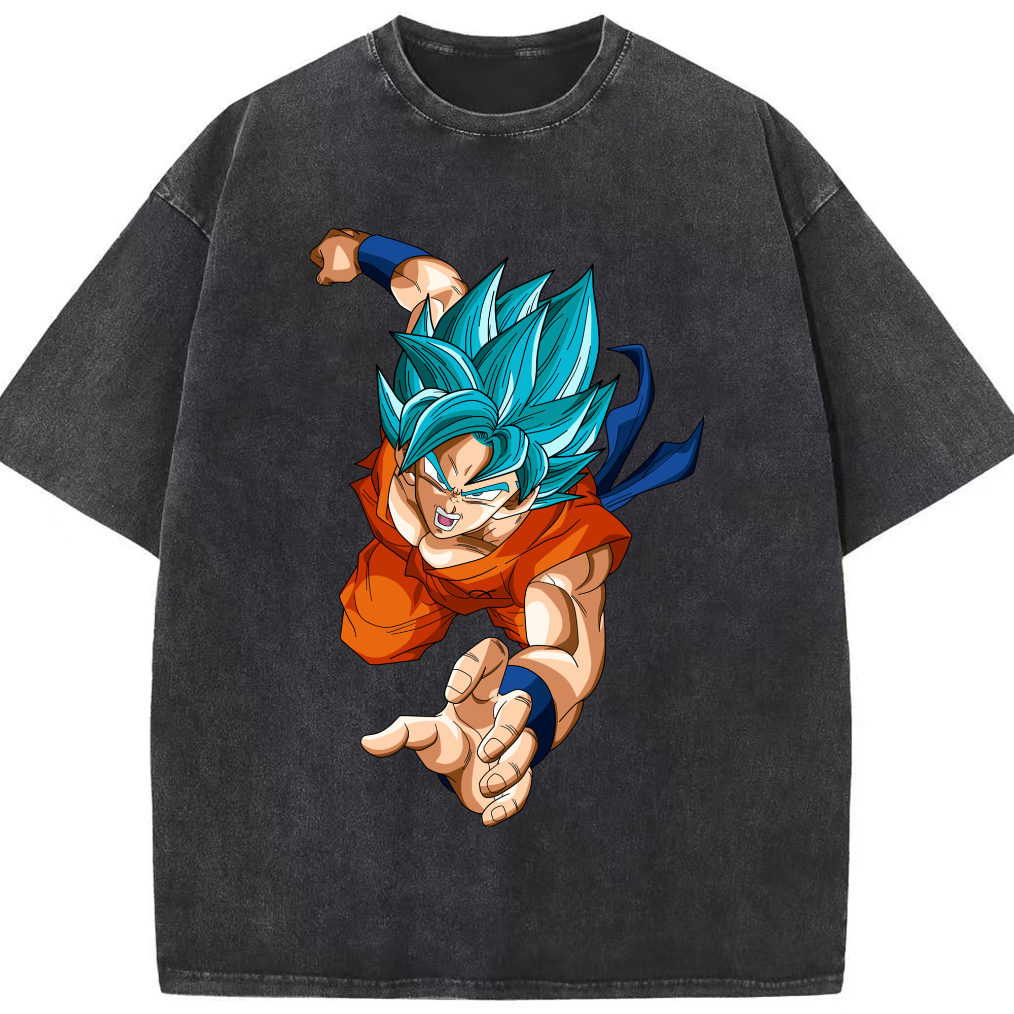 （画像用） ドラゴンボール ベジット DRAGON BALL Vegetto 綿100% ヴィンテージ風 半袖Tシャツ（フロントプリント）