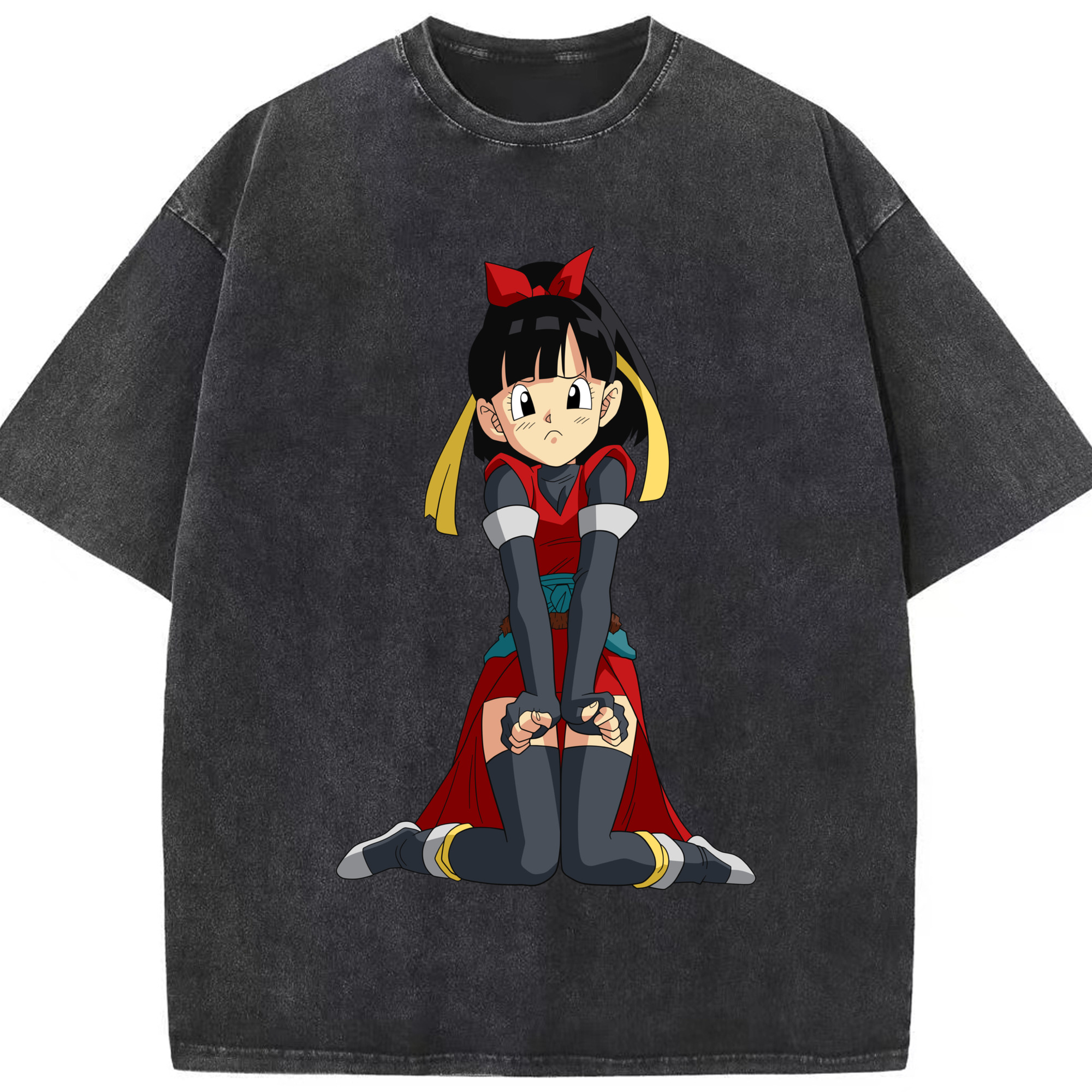 （画像用） ドラゴンボール パン DRAGON BALL Pan 綿100% ヴィンテージ風 半袖Tシャツ（フロントプリント）