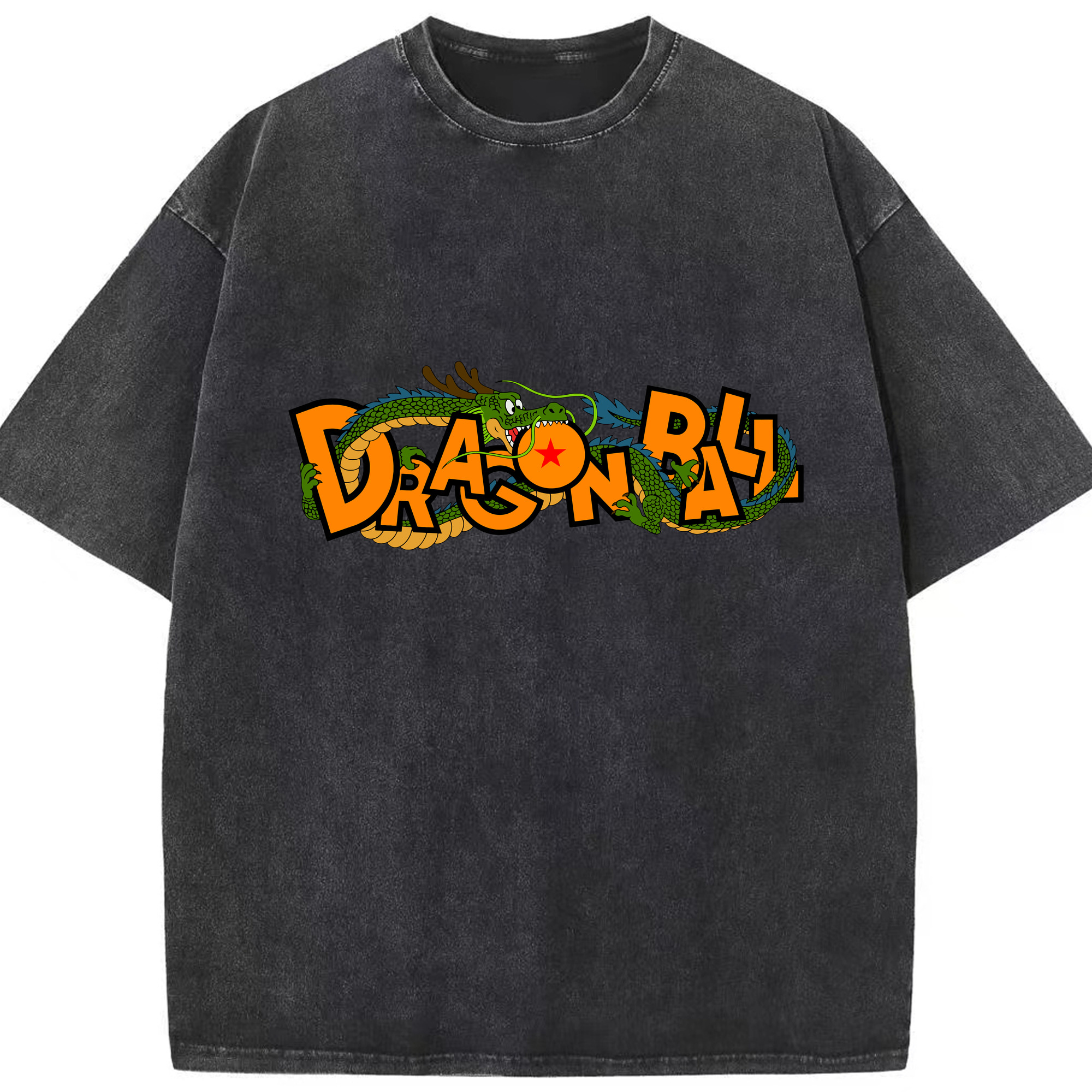（画像用） ドラゴンボール DRAGON BALL 綿100% ヴィンテージ風 半袖Tシャツ（フロントプリント）