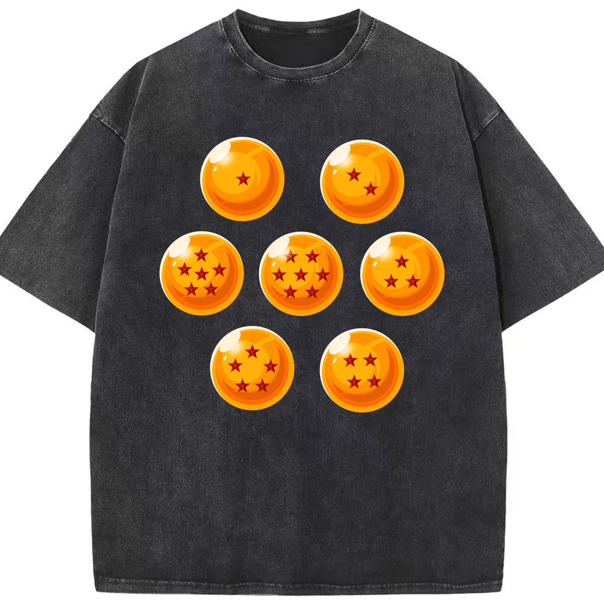 （画像用） ドラゴンボール DRAGON BALL 綿100% ヴィンテージ風 半袖Tシャツ（フロントプリント）