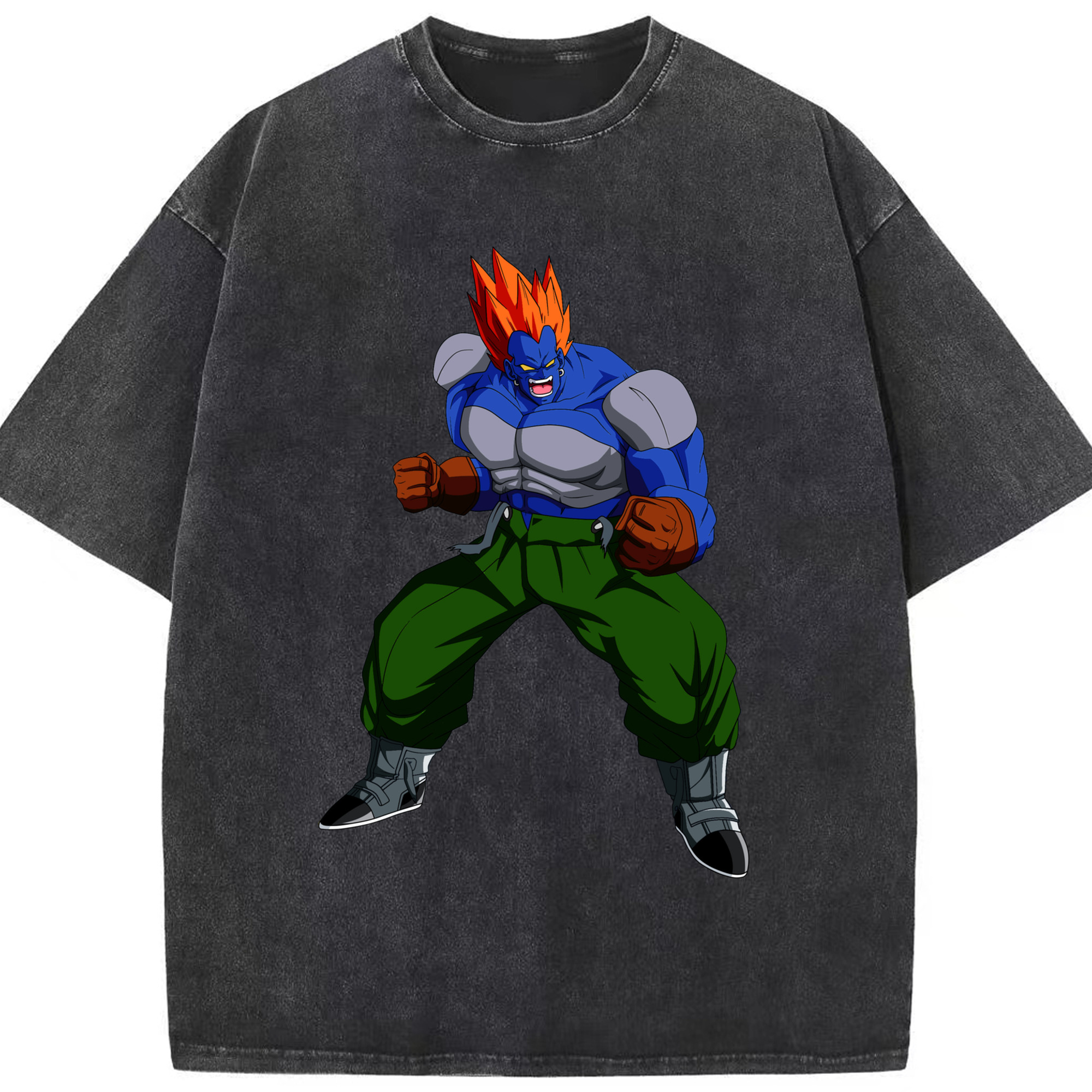 （画像用） ドラゴンボール DRAGON BALL 綿100% ヴィンテージ風 半袖Tシャツ（フロントプリント）