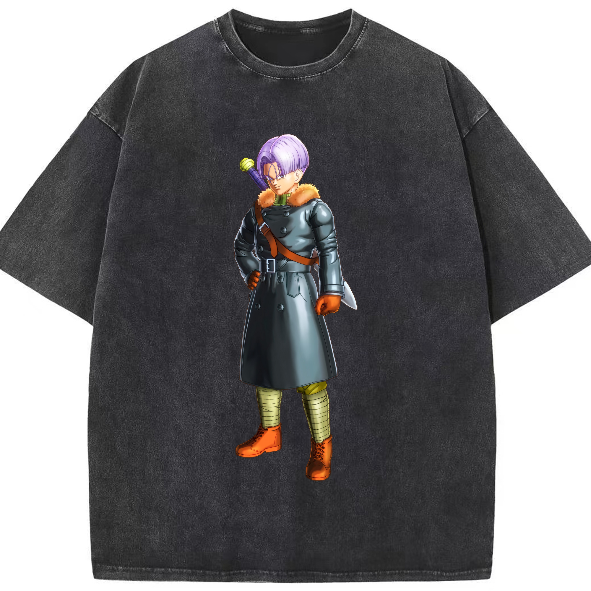 （画像用） ドラゴンボール DRAGON BALL 綿100% ヴィンテージ風 半袖Tシャツ（フロントプリント）