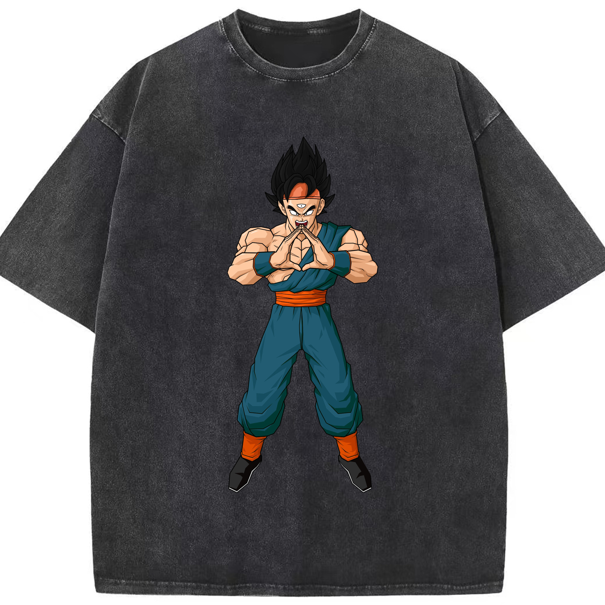 （画像用） ドラゴンボール DRAGON BALL 綿100% ヴィンテージ風 半袖Tシャツ（フロントプリント）