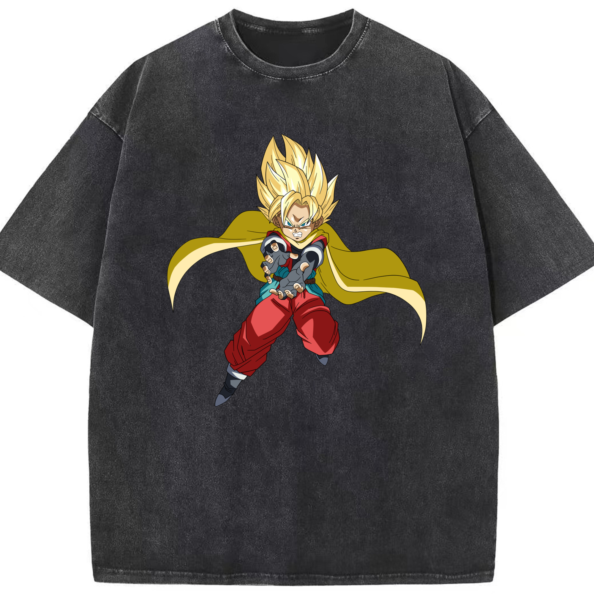 （画像用） ドラゴンボール DRAGON BALL 綿100% ヴィンテージ風 半袖Tシャツ（フロントプリント）