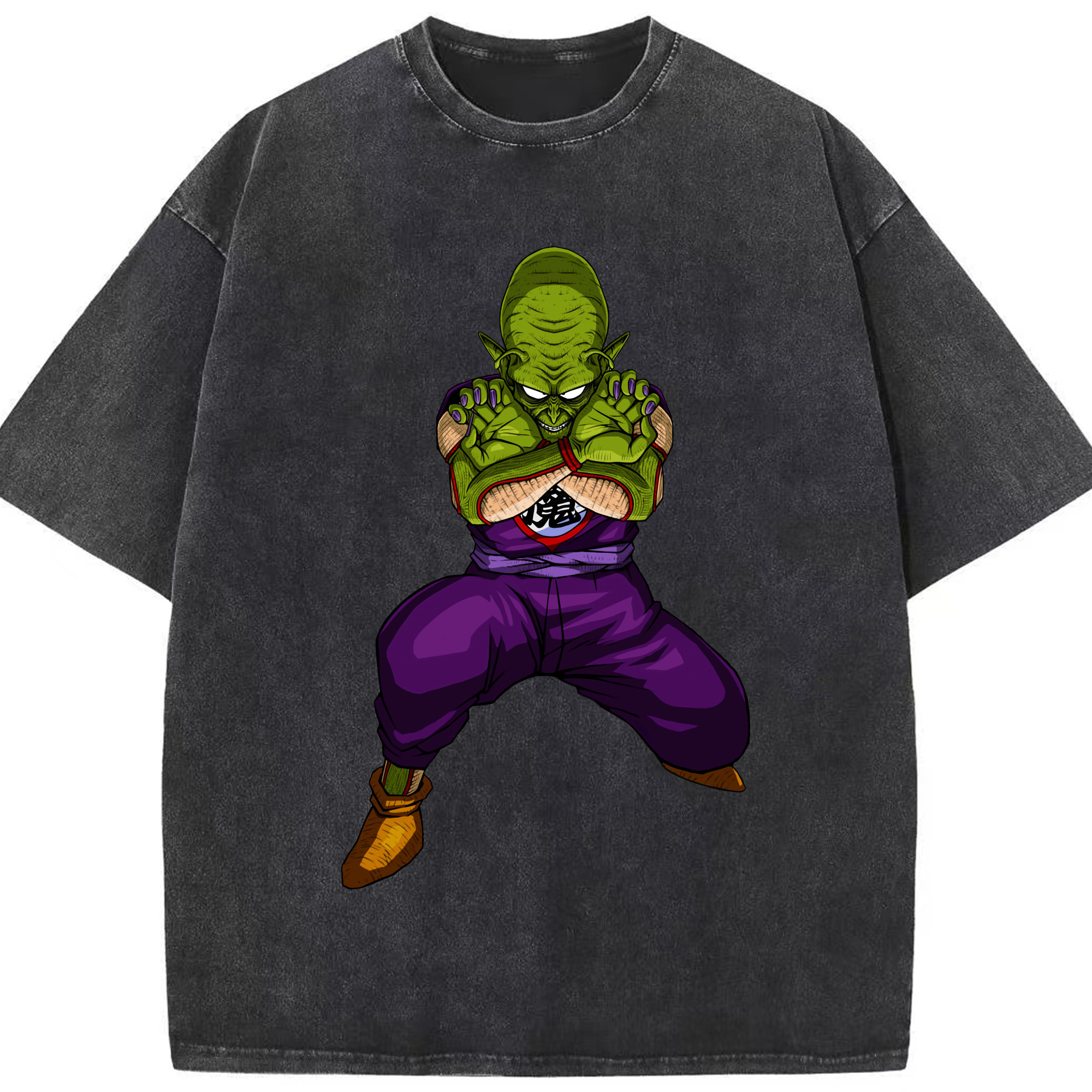 （画像用） ドラゴンボール DRAGON BALL 綿100% ヴィンテージ風 半袖Tシャツ（フロントプリント）