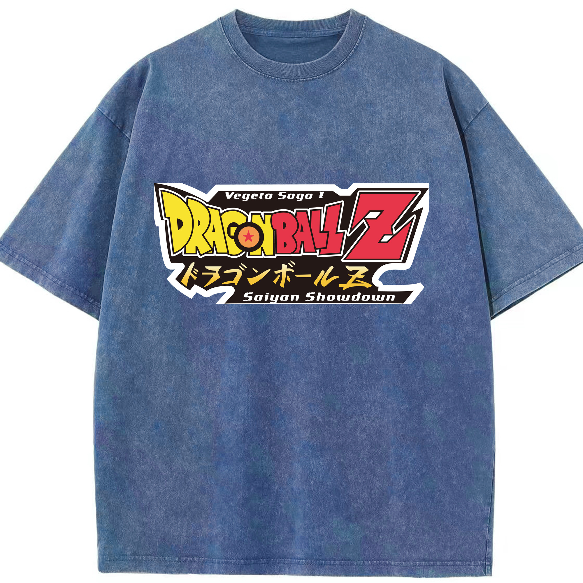 （画像用） ドラゴンボール DRAGON BALL 綿100% ヴィンテージ風 半袖Tシャツ（フロントプリント）