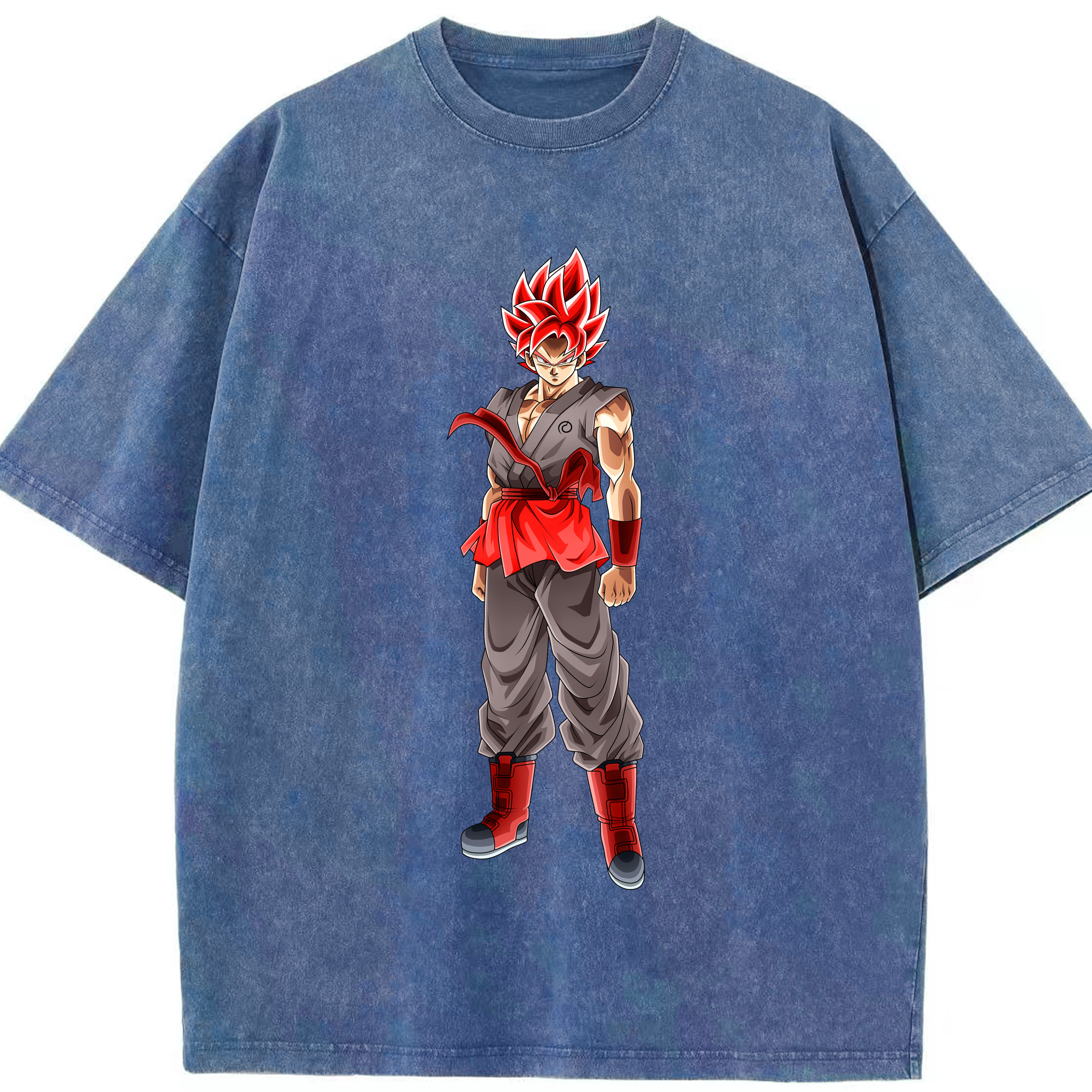 （画像用） ドラゴンボール 孫 悟飯（そんごはん）DRAGON BALL Son Gohan 綿100% ヴィンテージ風 半袖Tシャツ（フロントプリント）