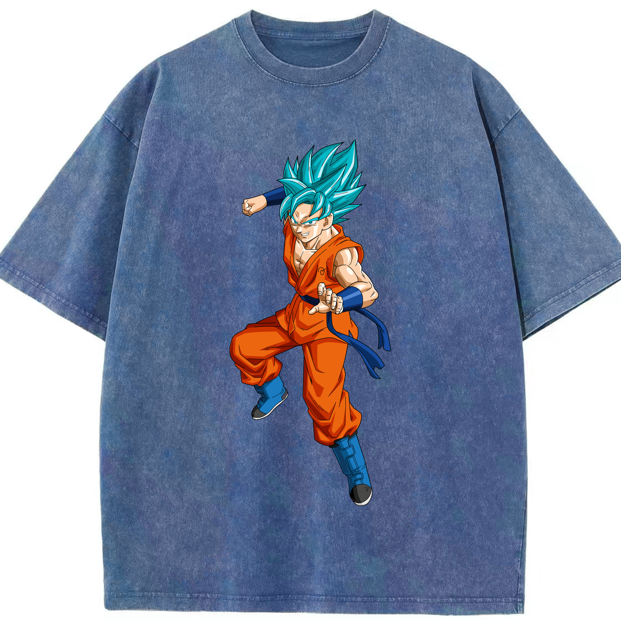 （画像用） ドラゴンボール ベジット DRAGON BALL Vegetto 綿100% ヴィンテージ風 半袖Tシャツ（フロントプリント）