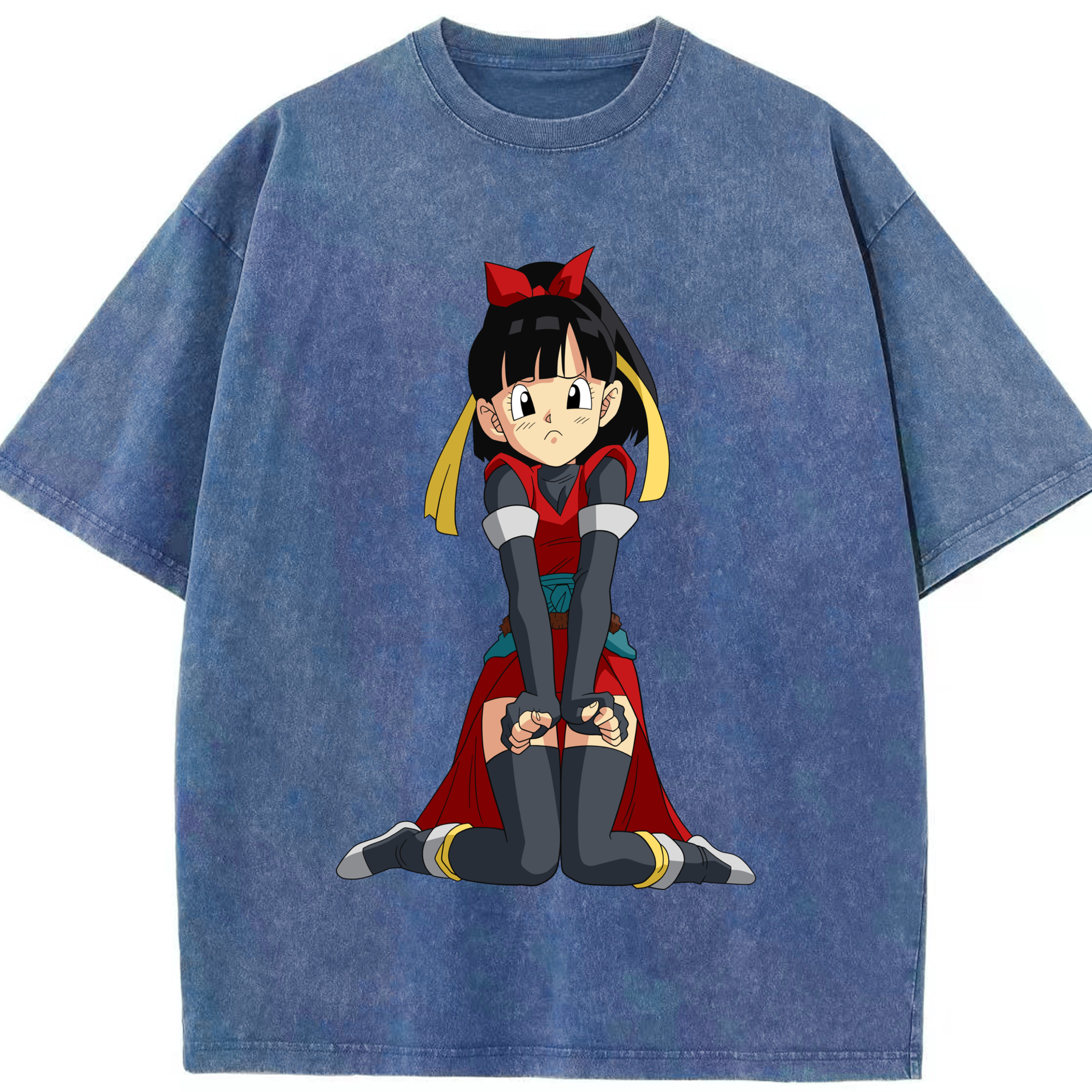 （画像用） ドラゴンボール パン DRAGON BALL Pan 綿100% ヴィンテージ風 半袖Tシャツ（フロントプリント）