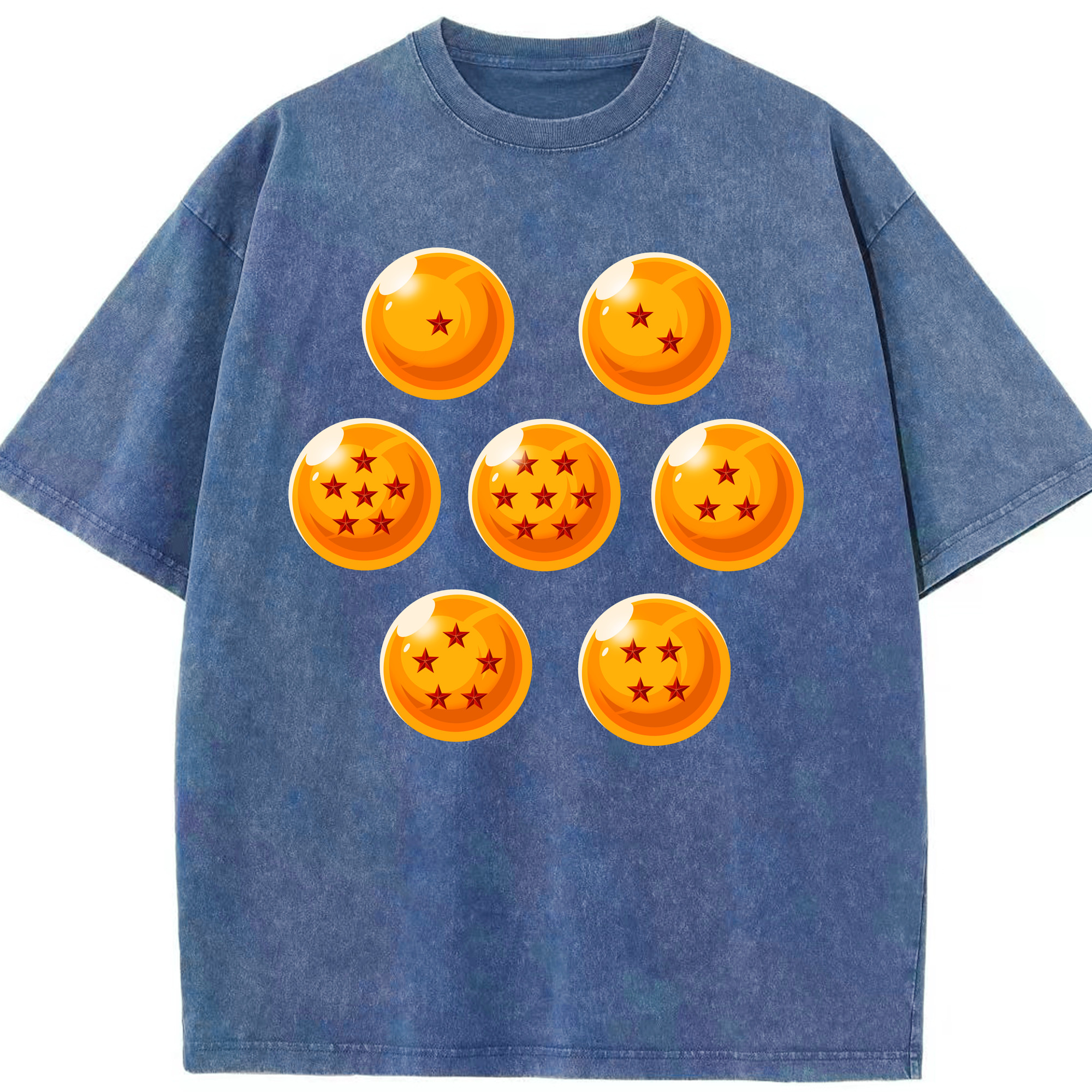 （画像用） ドラゴンボール DRAGON BALL 綿100% ヴィンテージ風 半袖Tシャツ（フロントプリント）