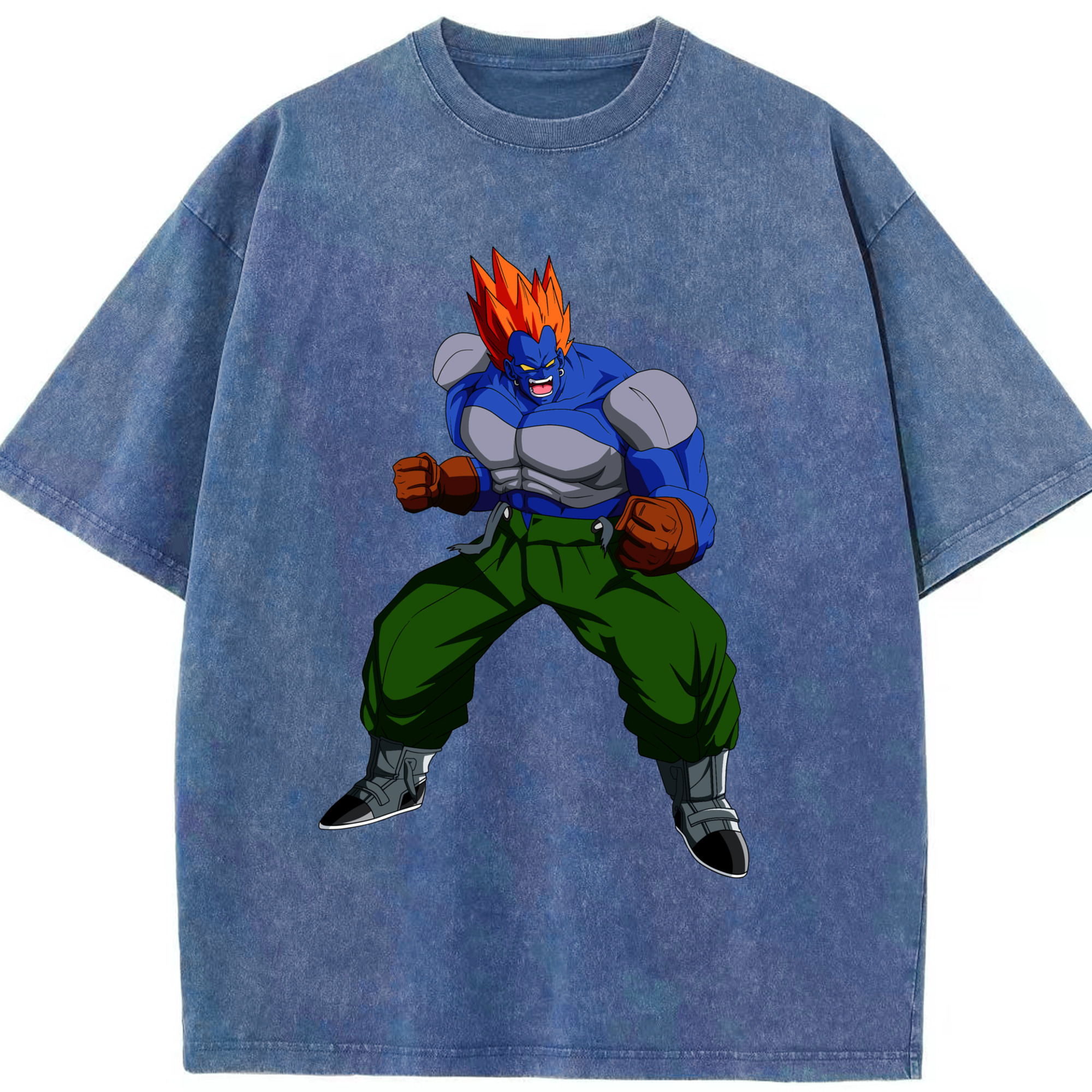 （画像用） ドラゴンボール DRAGON BALL 綿100% ヴィンテージ風 半袖Tシャツ（フロントプリント）