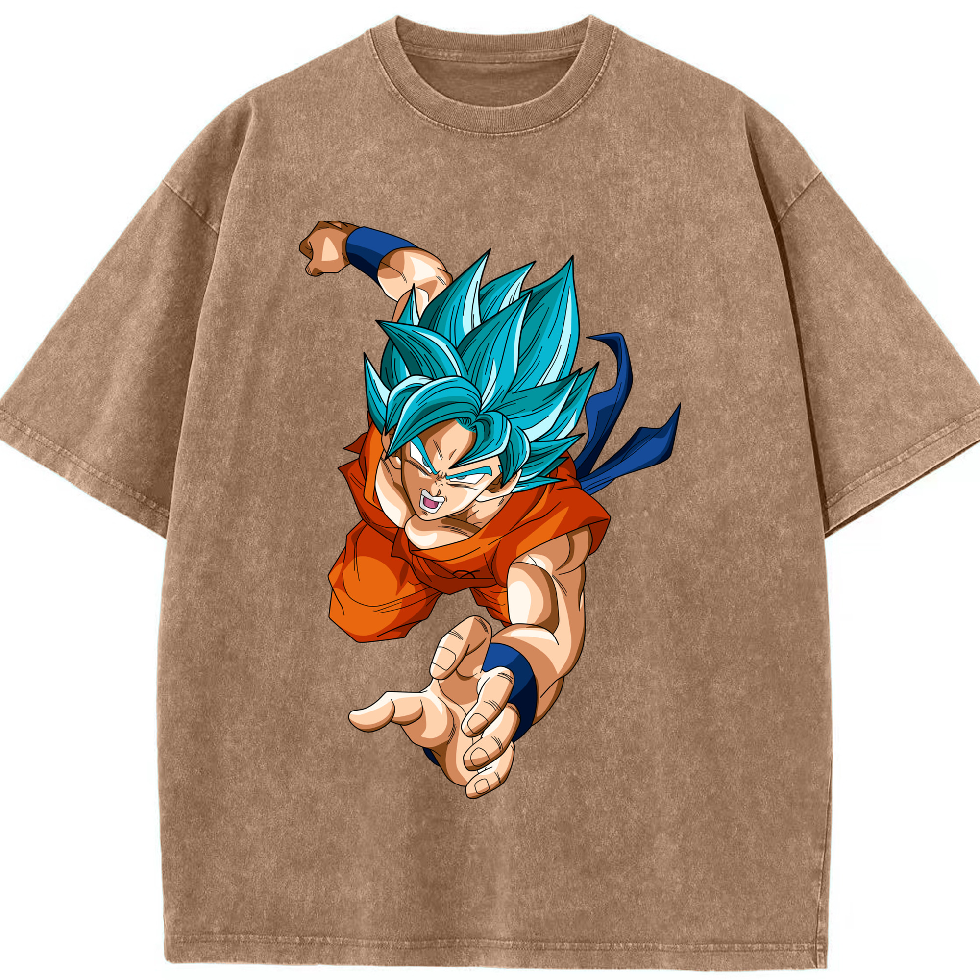 （画像用） ドラゴンボール ベジット DRAGON BALL Vegetto 綿100% ヴィンテージ風 半袖Tシャツ（フロントプリント）