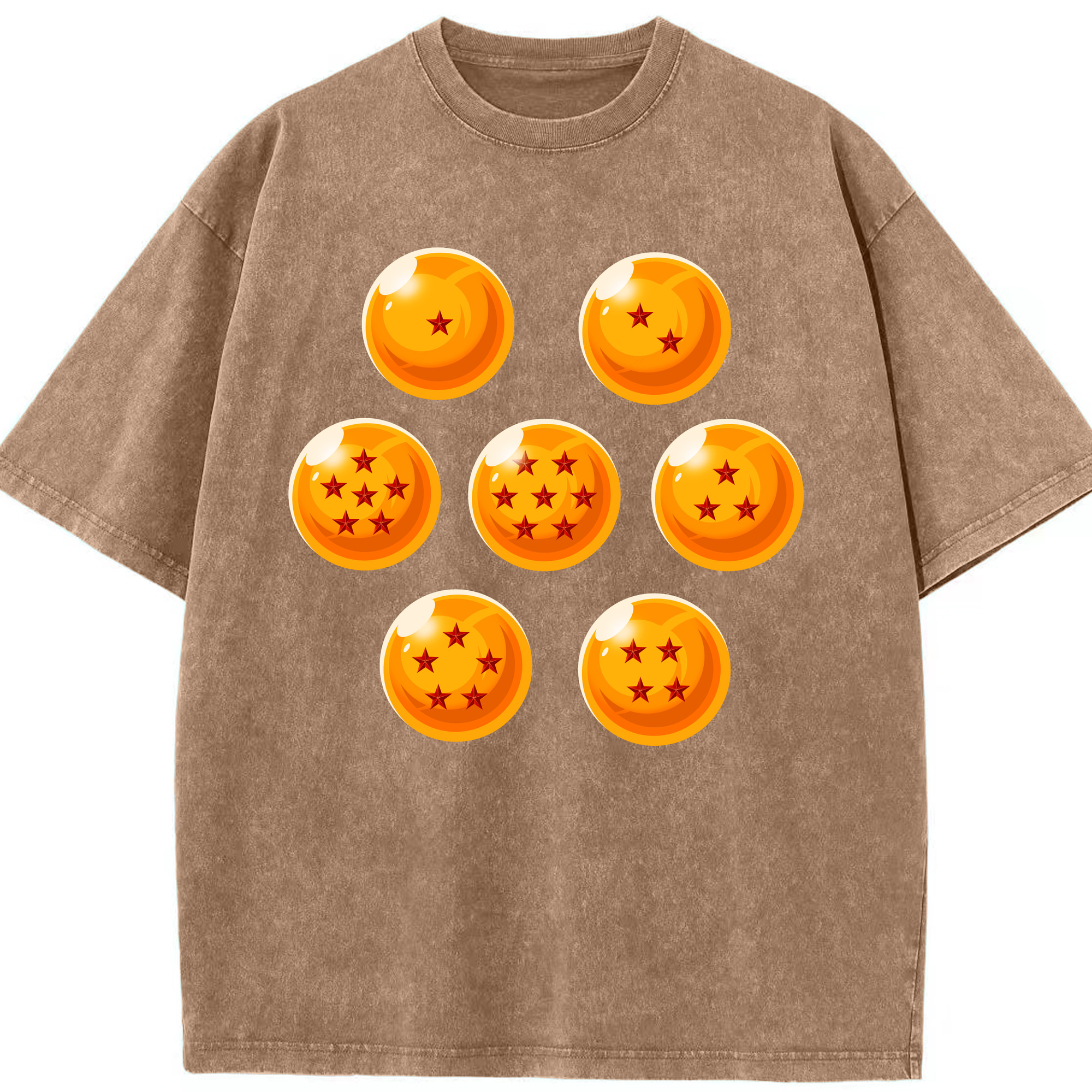 （画像用） ドラゴンボール DRAGON BALL 綿100% ヴィンテージ風 半袖Tシャツ（フロントプリント）