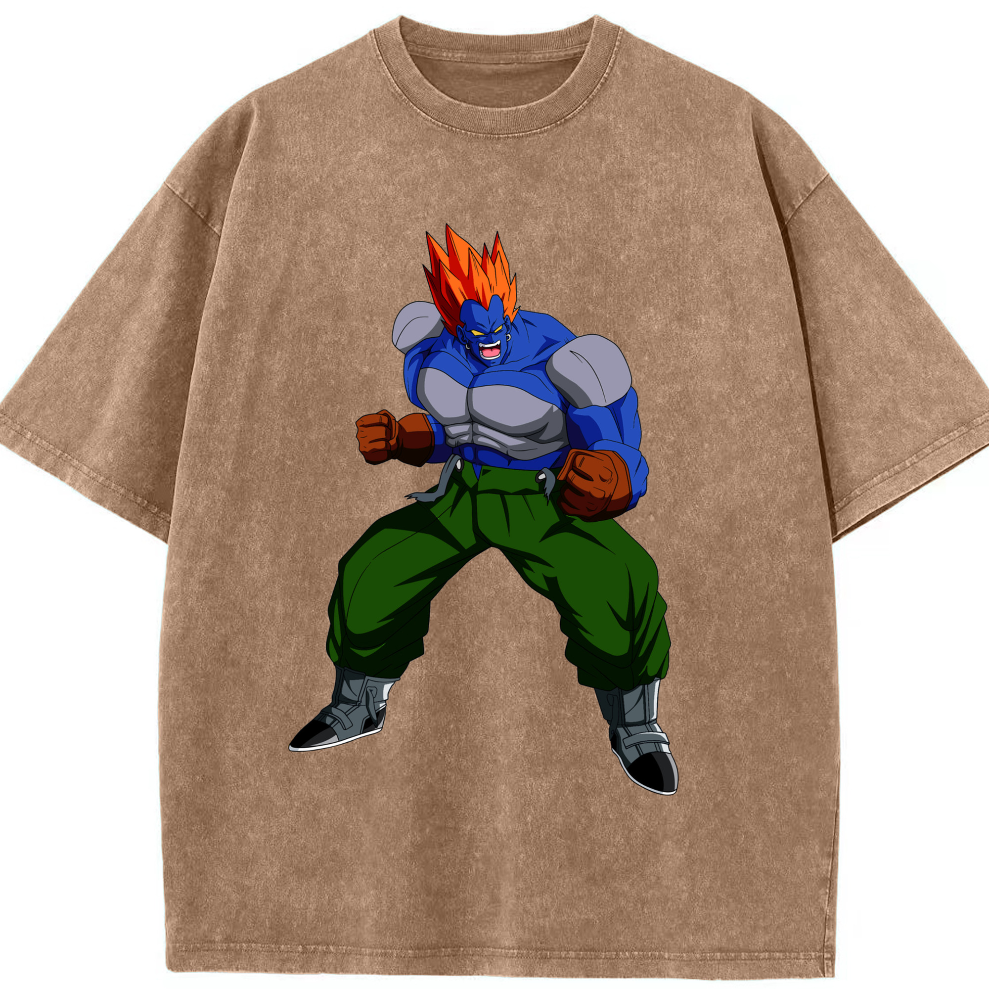 （画像用） ドラゴンボール DRAGON BALL 綿100% ヴィンテージ風 半袖Tシャツ（フロントプリント）