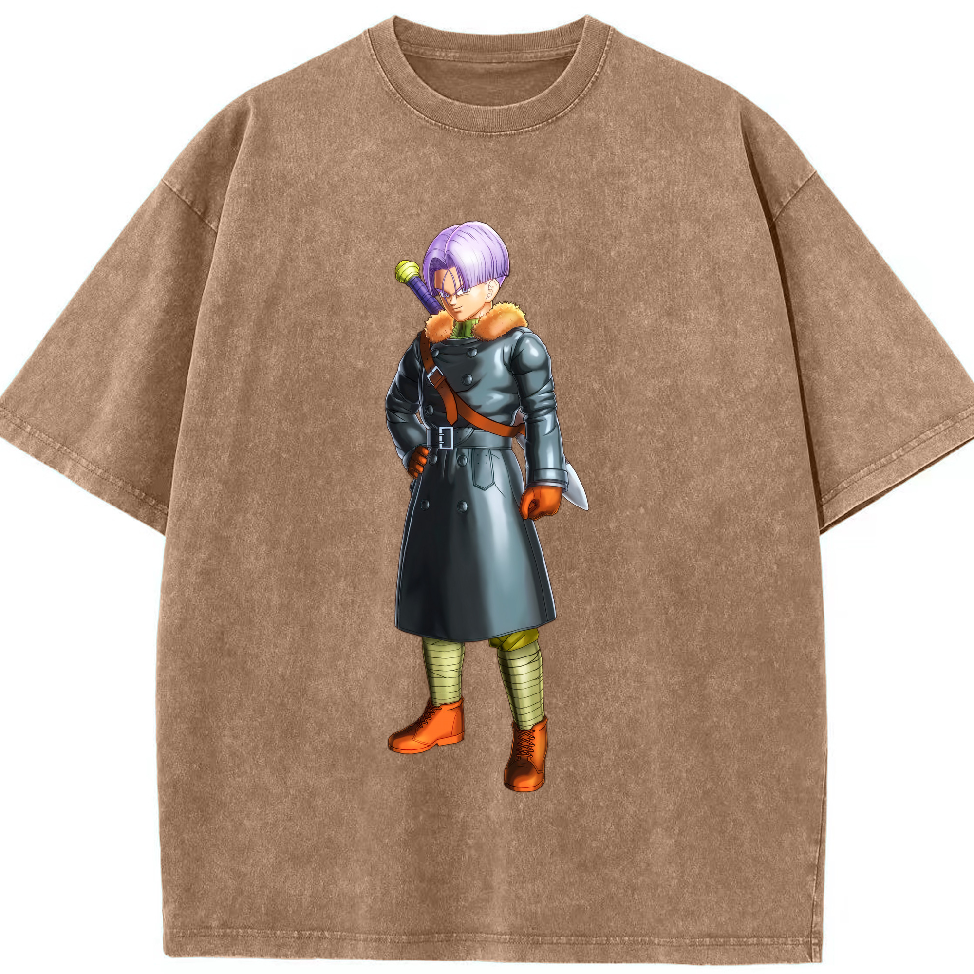 （画像用） ドラゴンボール DRAGON BALL 綿100% ヴィンテージ風 半袖Tシャツ（フロントプリント）