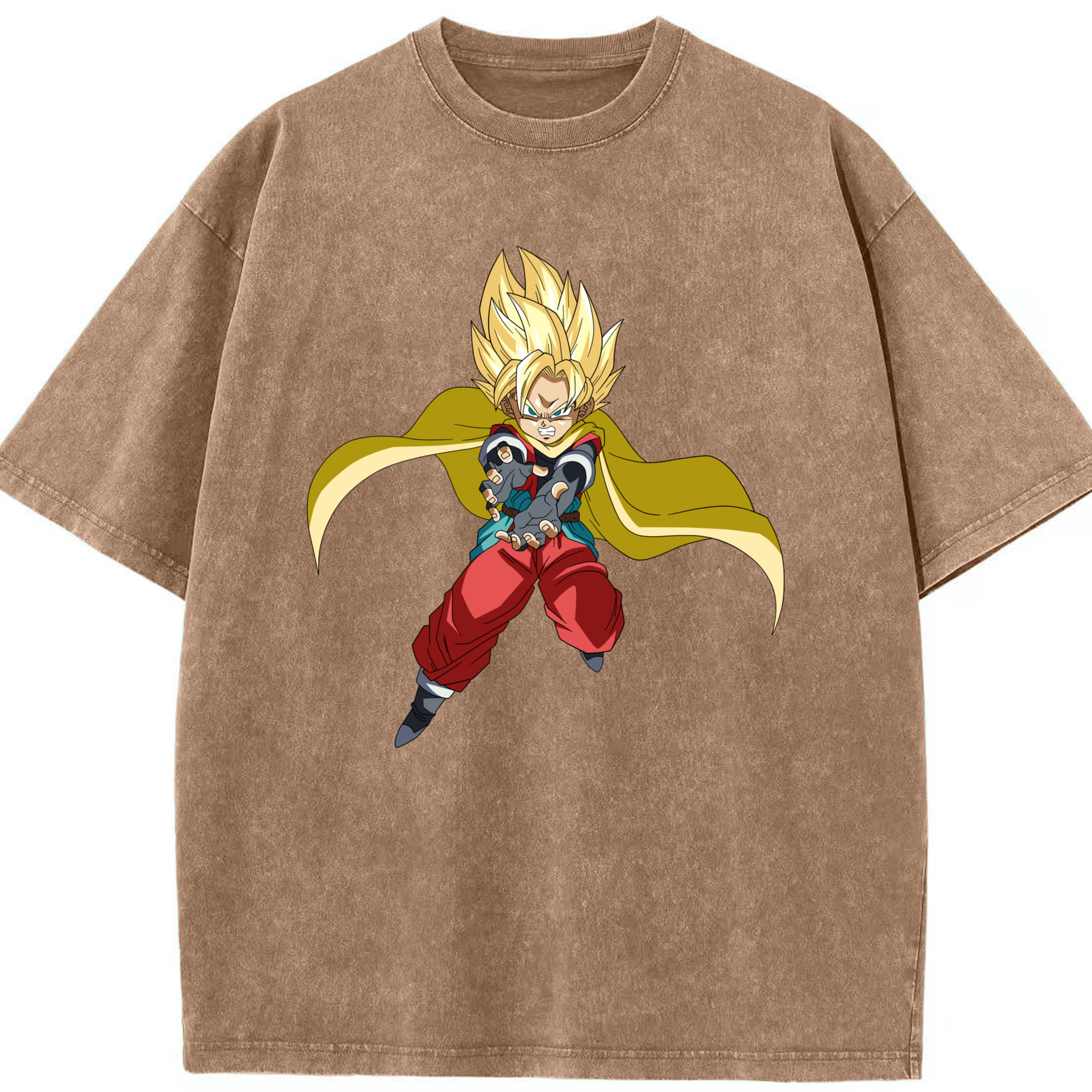 （画像用） ドラゴンボール DRAGON BALL 綿100% ヴィンテージ風 半袖Tシャツ（フロントプリント）
