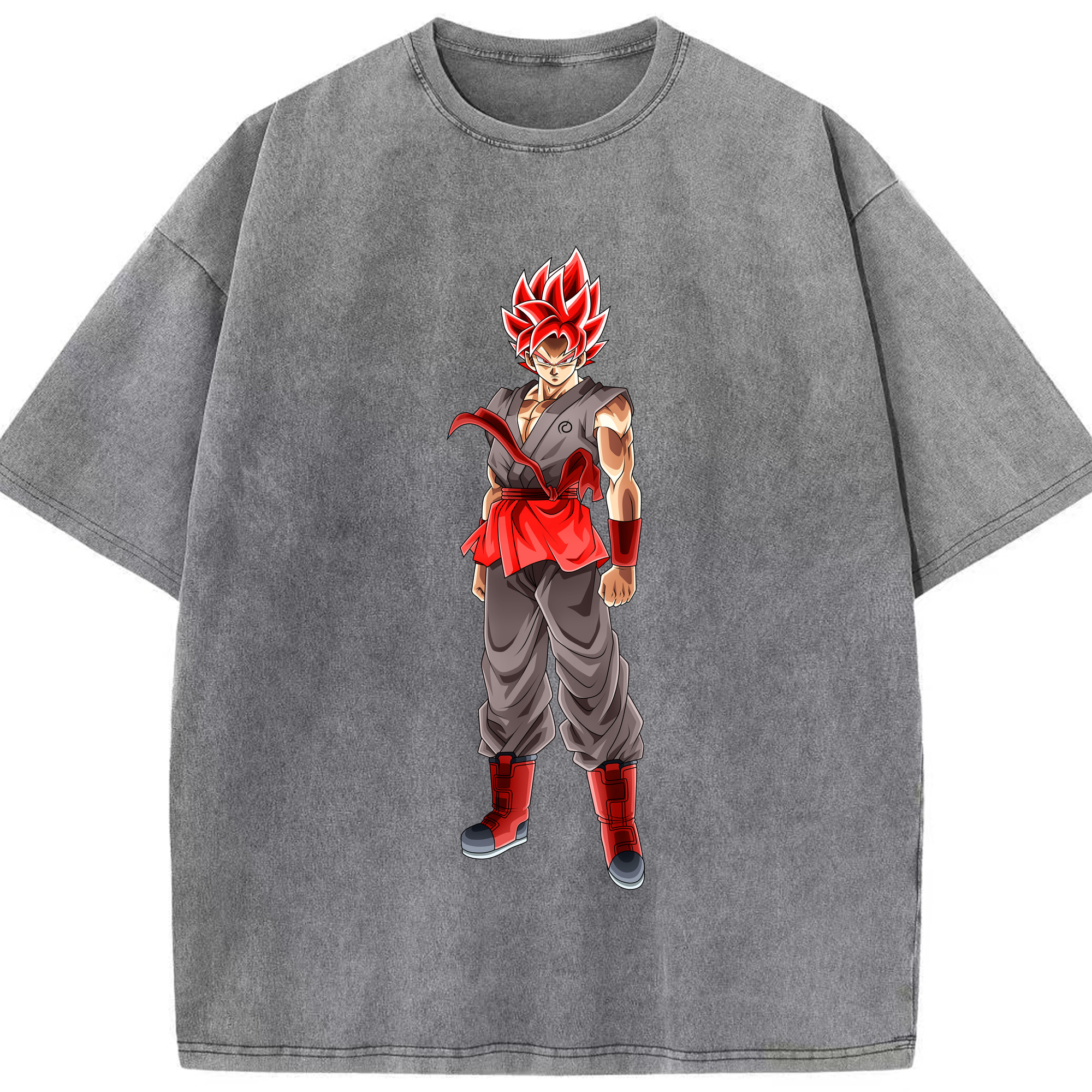 （画像用） ドラゴンボール 孫 悟飯（そんごはん）DRAGON BALL Son Gohan 綿100% ヴィンテージ風 半袖Tシャツ（フロントプリント）
