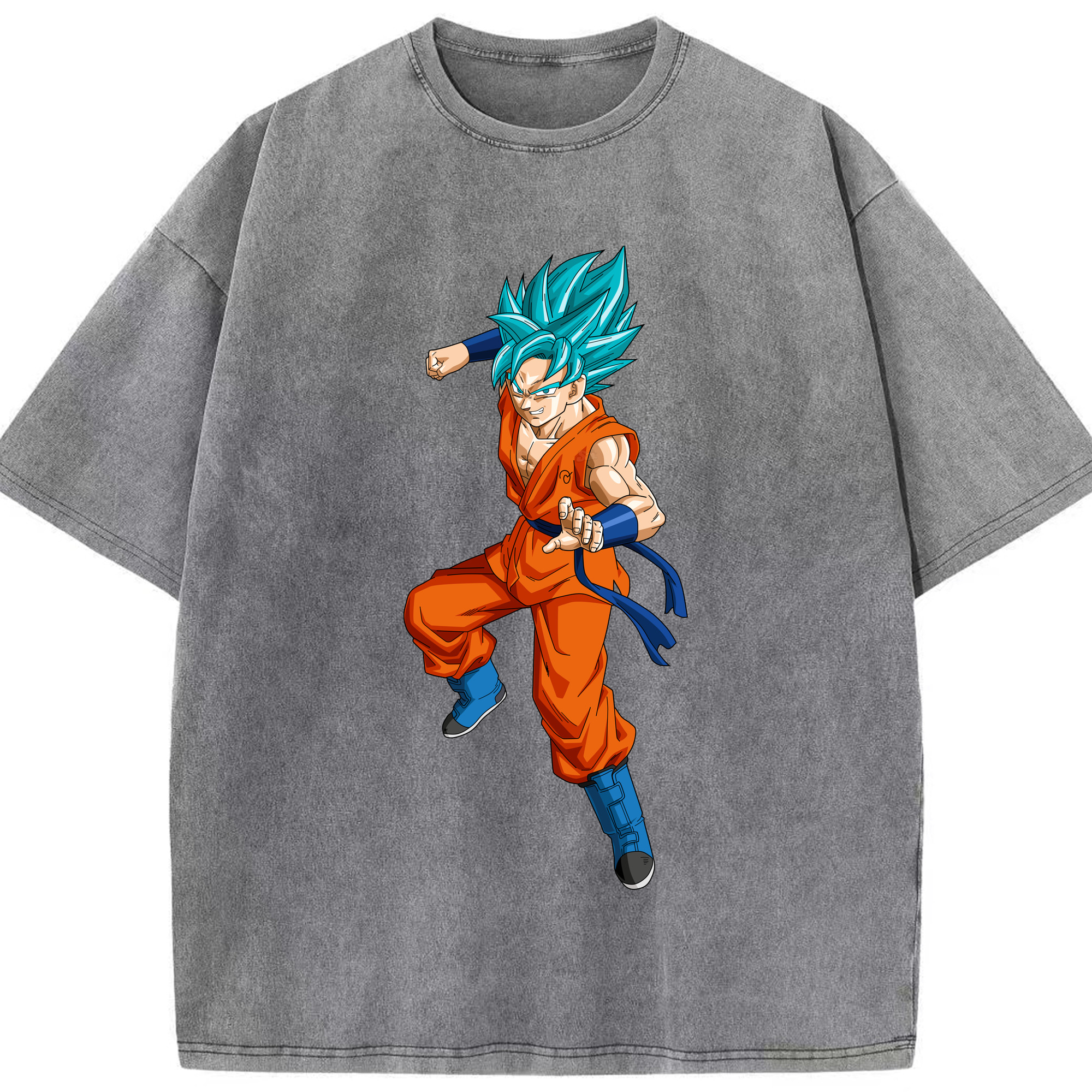 （画像用） ドラゴンボール ベジット DRAGON BALL Vegetto 綿100% ヴィンテージ風 半袖Tシャツ（フロントプリント）