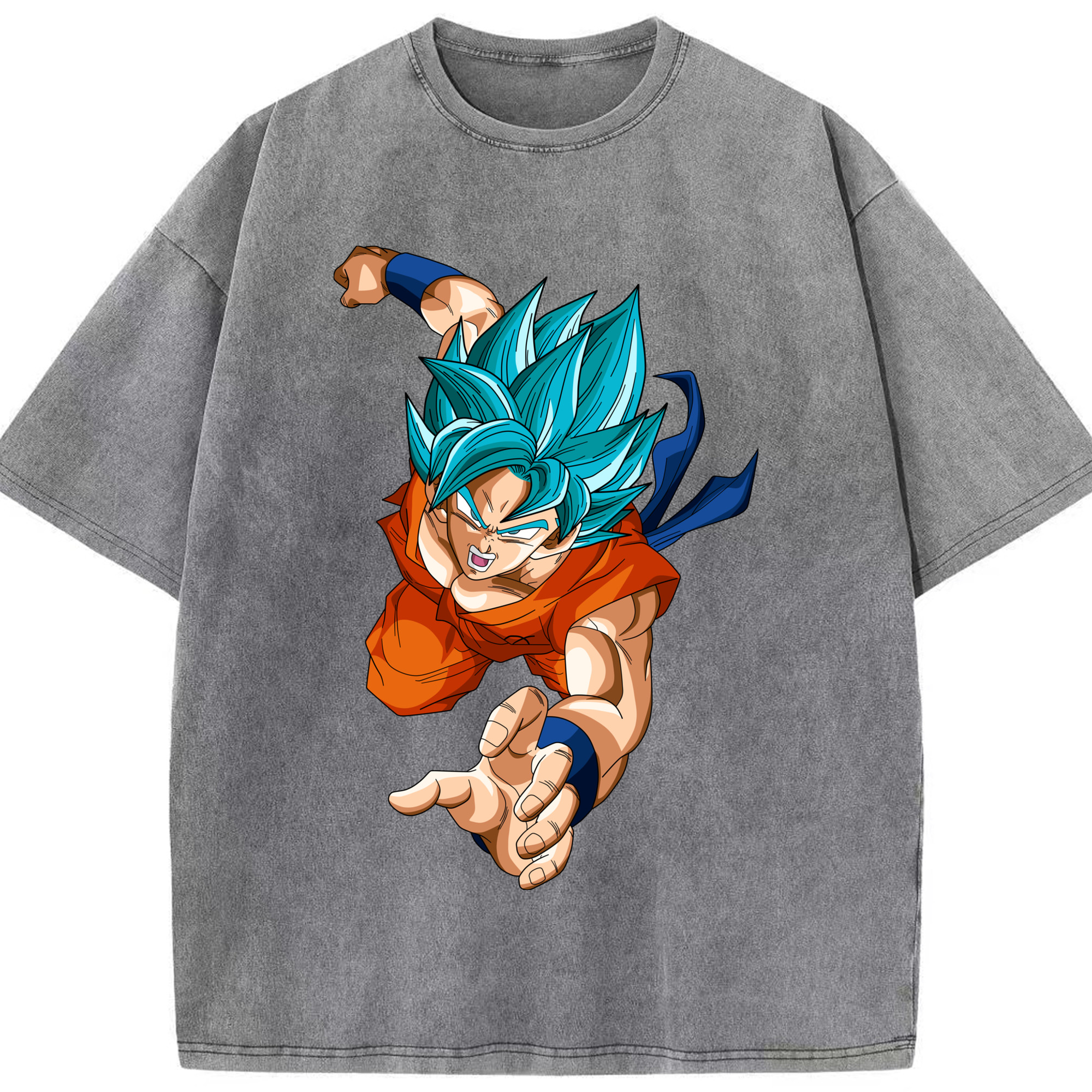 （画像用） ドラゴンボール ベジット DRAGON BALL Vegetto 綿100% ヴィンテージ風 半袖Tシャツ（フロントプリント）