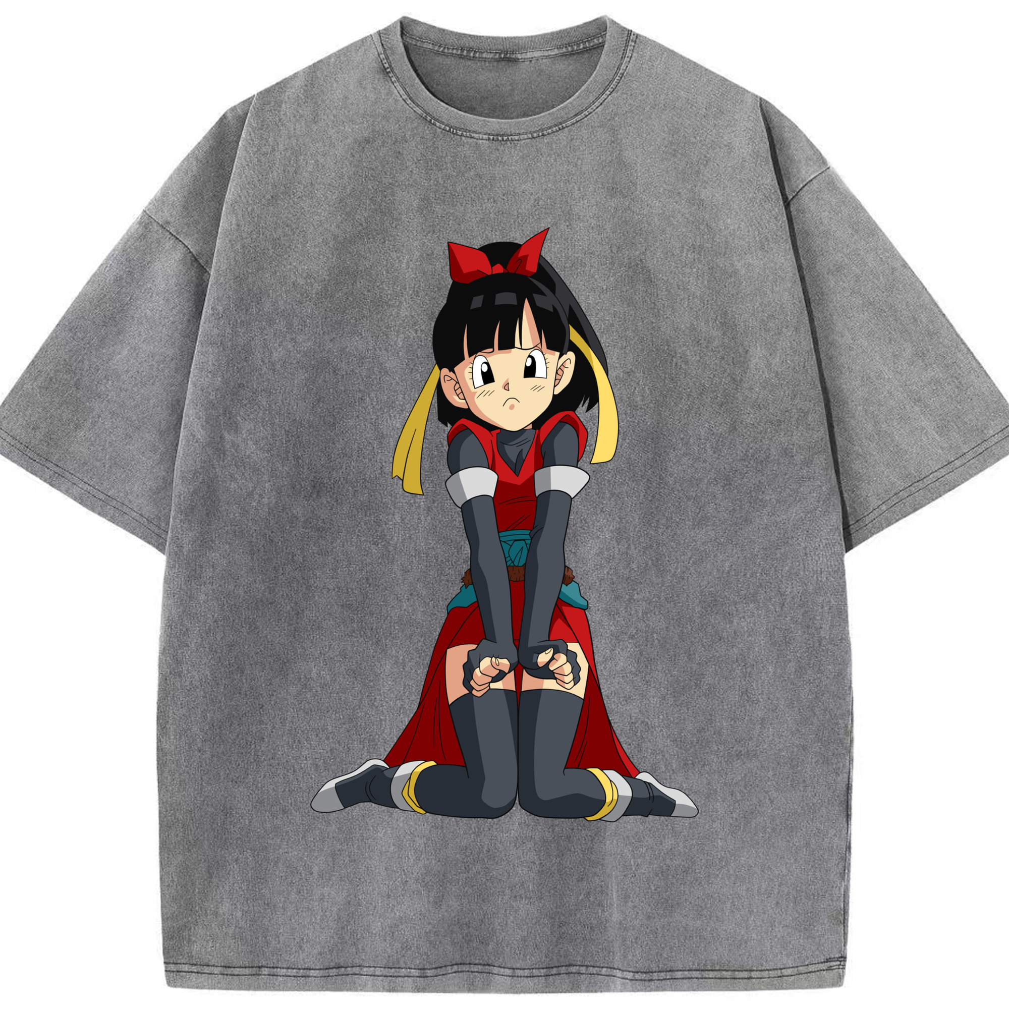 （画像用） ドラゴンボール パン DRAGON BALL Pan 綿100% ヴィンテージ風 半袖Tシャツ（フロントプリント）