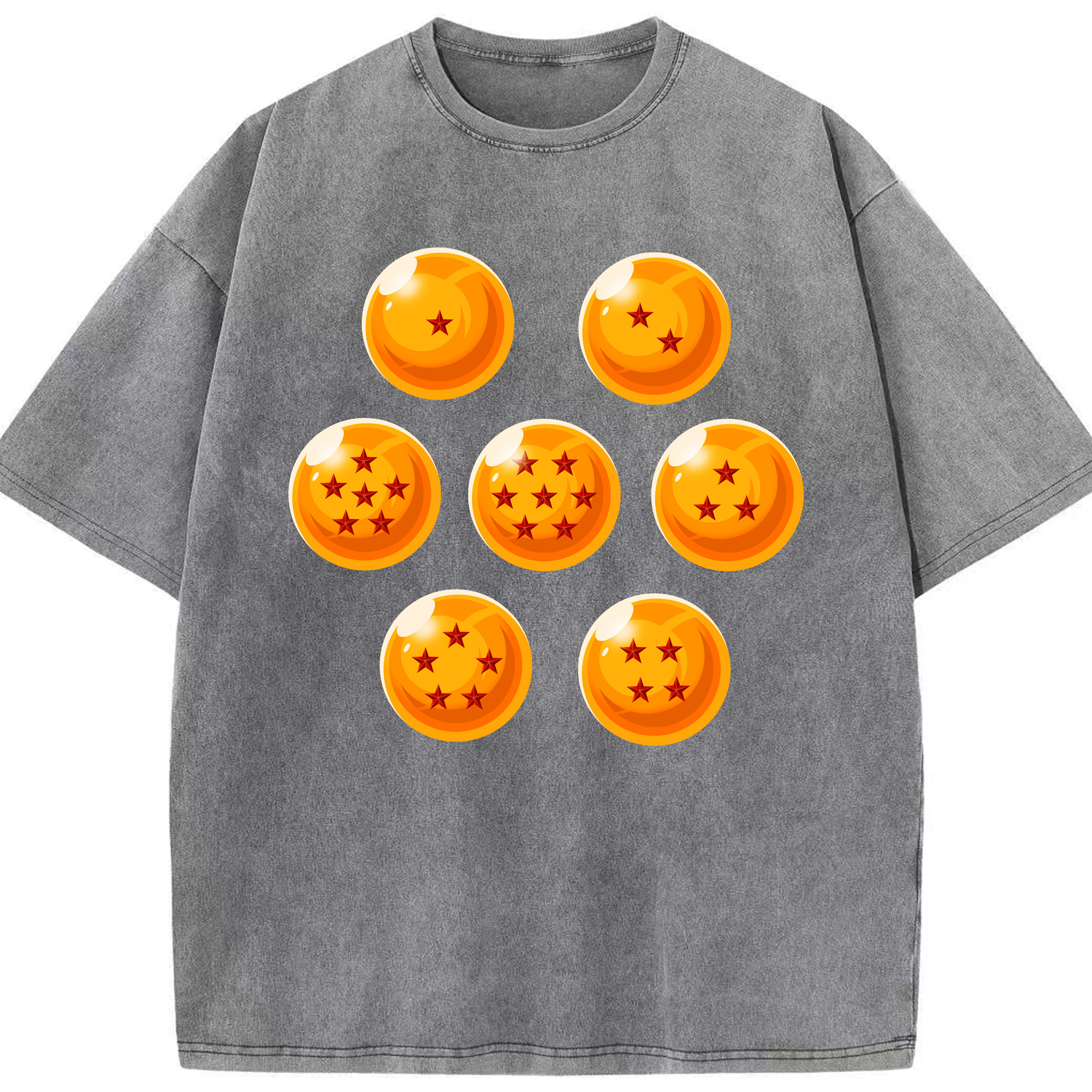 （画像用） ドラゴンボール DRAGON BALL 綿100% ヴィンテージ風 半袖Tシャツ（フロントプリント）