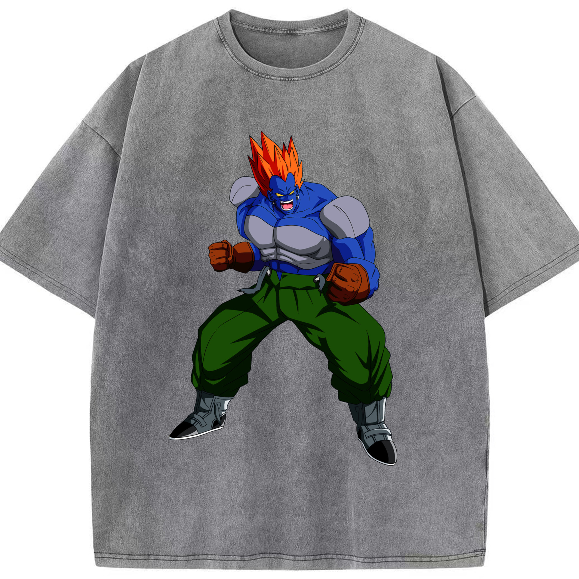 （画像用） ドラゴンボール DRAGON BALL 綿100% ヴィンテージ風 半袖Tシャツ（フロントプリント）