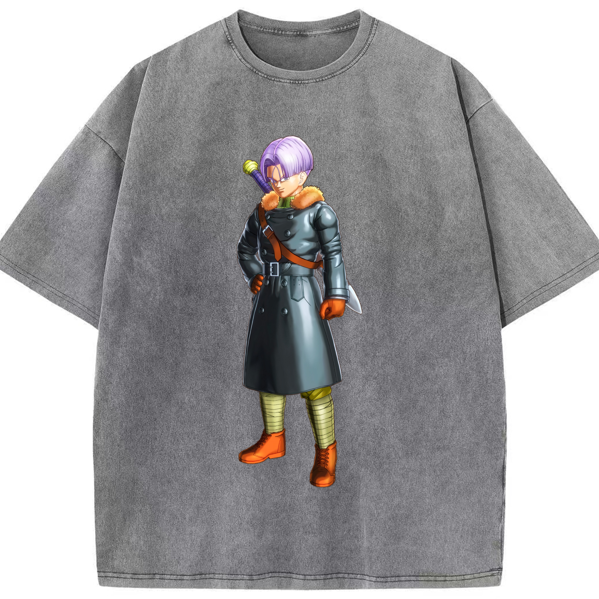 （画像用） ドラゴンボール DRAGON BALL 綿100% ヴィンテージ風 半袖Tシャツ（フロントプリント）