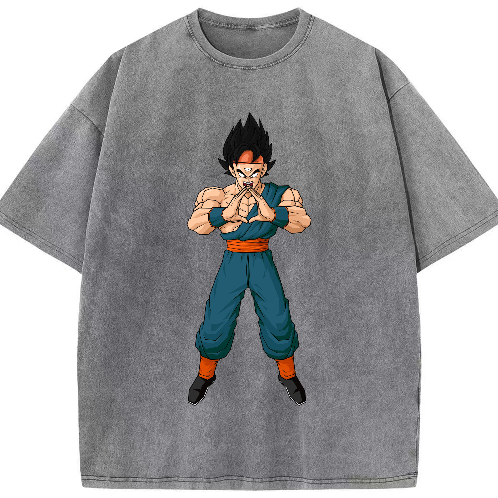 （画像用） ドラゴンボール DRAGON BALL 綿100% ヴィンテージ風 半袖Tシャツ（フロントプリント）