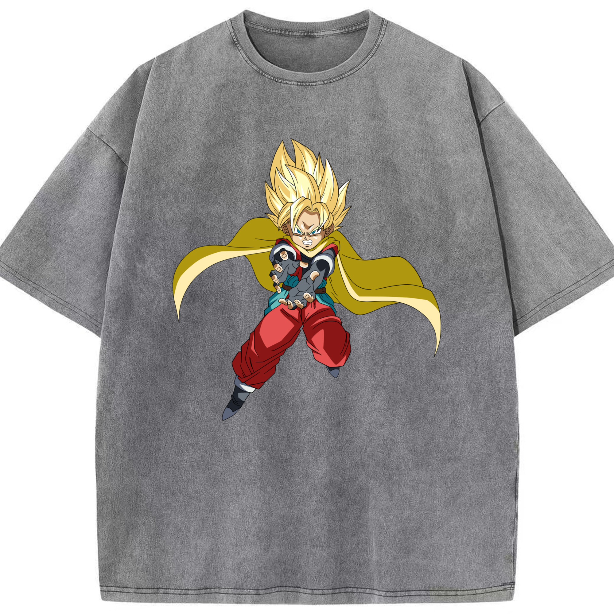 （画像用） ドラゴンボール DRAGON BALL 綿100% ヴィンテージ風 半袖Tシャツ（フロントプリント）