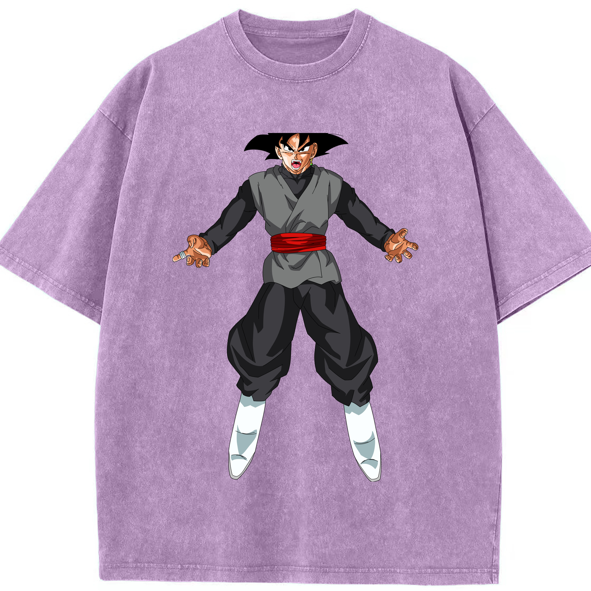 （画像用） ドラゴンボール ベジータ四世（Bejīta Yonsei）DRAGON BALL Vegeta IV 綿100% ヴィンテージ風 半袖Tシャツ（フロントプリント）