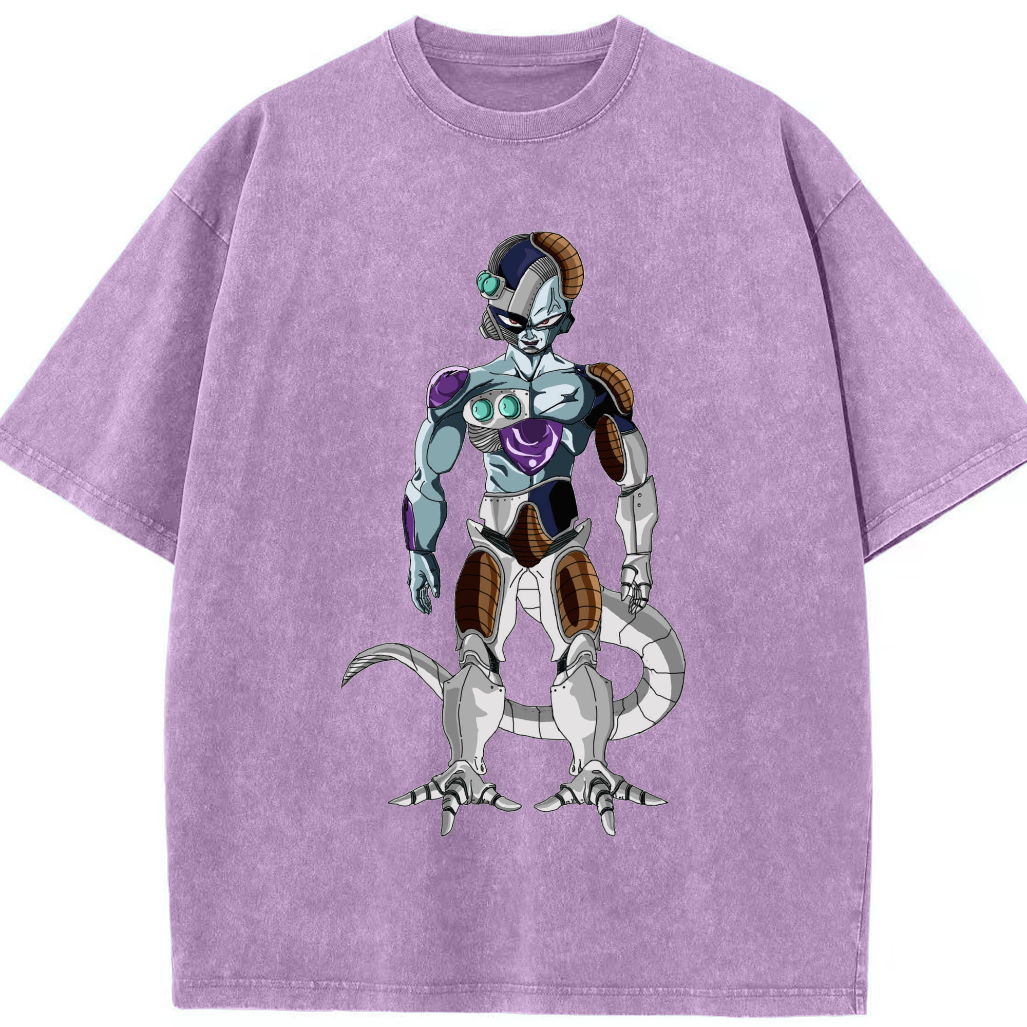 （画像用） ドラゴンボール クウラ DRAGON BALL Cooler Coora 綿100% ヴィンテージ風 半袖Tシャツ（フロントプリント）
