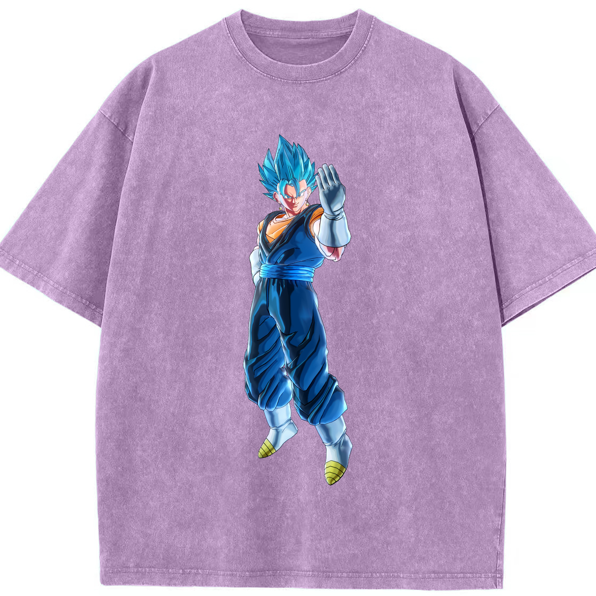 （画像用） ドラゴンボール ベジット DRAGON BALL Vegetto 綿100% ヴィンテージ風 半袖Tシャツ（フロントプリント）