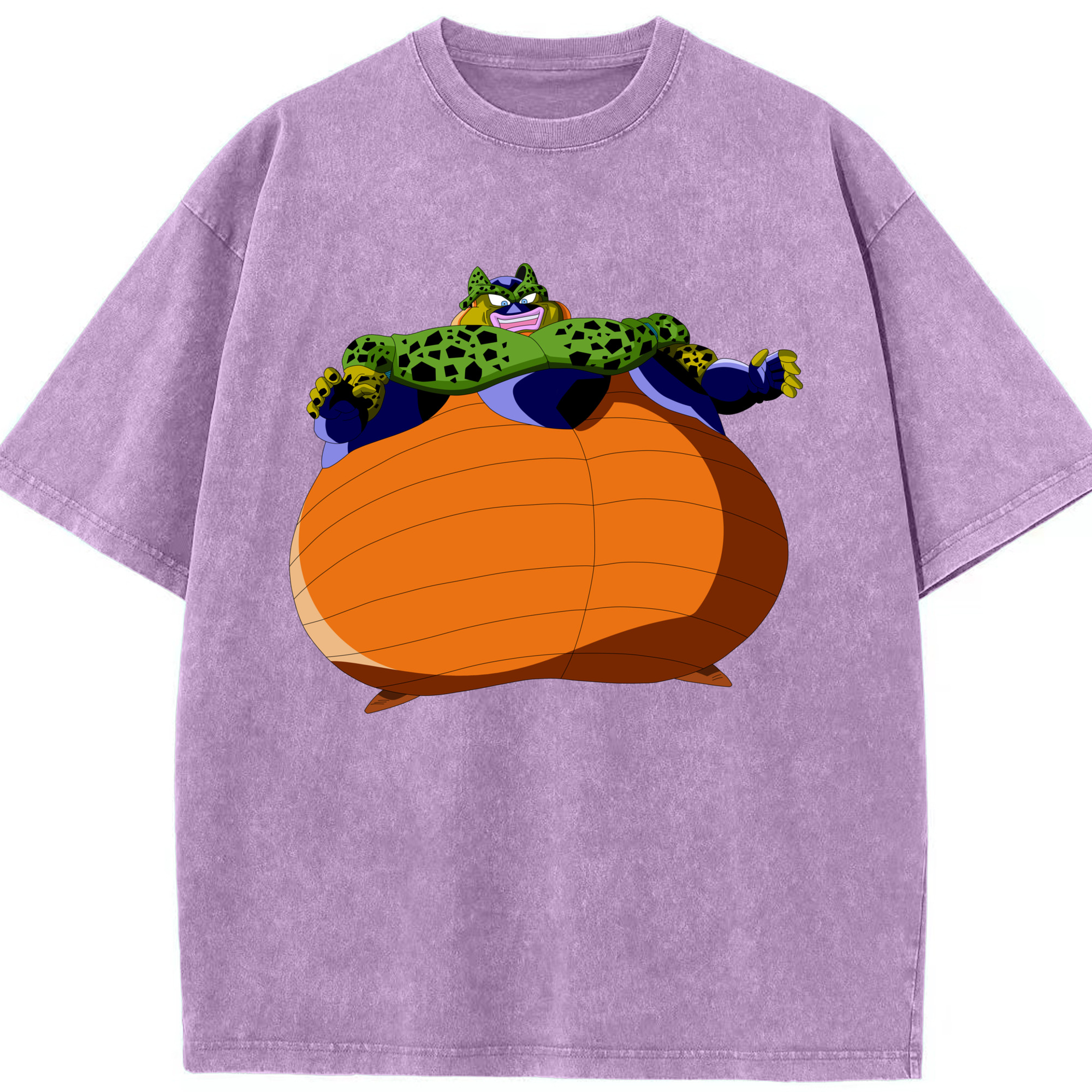 （画像用） ドラゴンボール セル DRAGON BALL Cell 綿100% ヴィンテージ風 半袖Tシャツ（フロントプリント）
