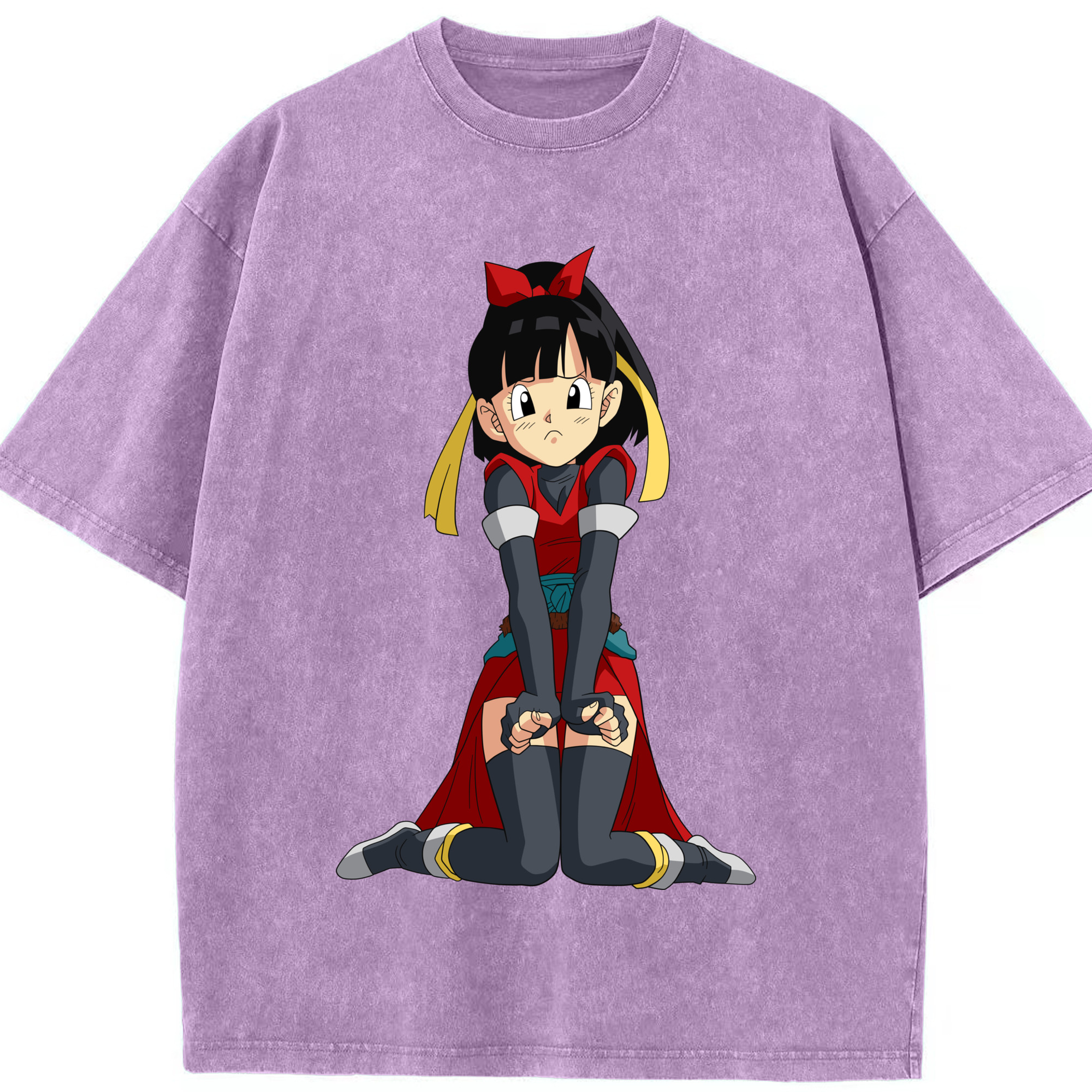 （画像用） ドラゴンボール パン DRAGON BALL Pan 綿100% ヴィンテージ風 半袖Tシャツ（フロントプリント）