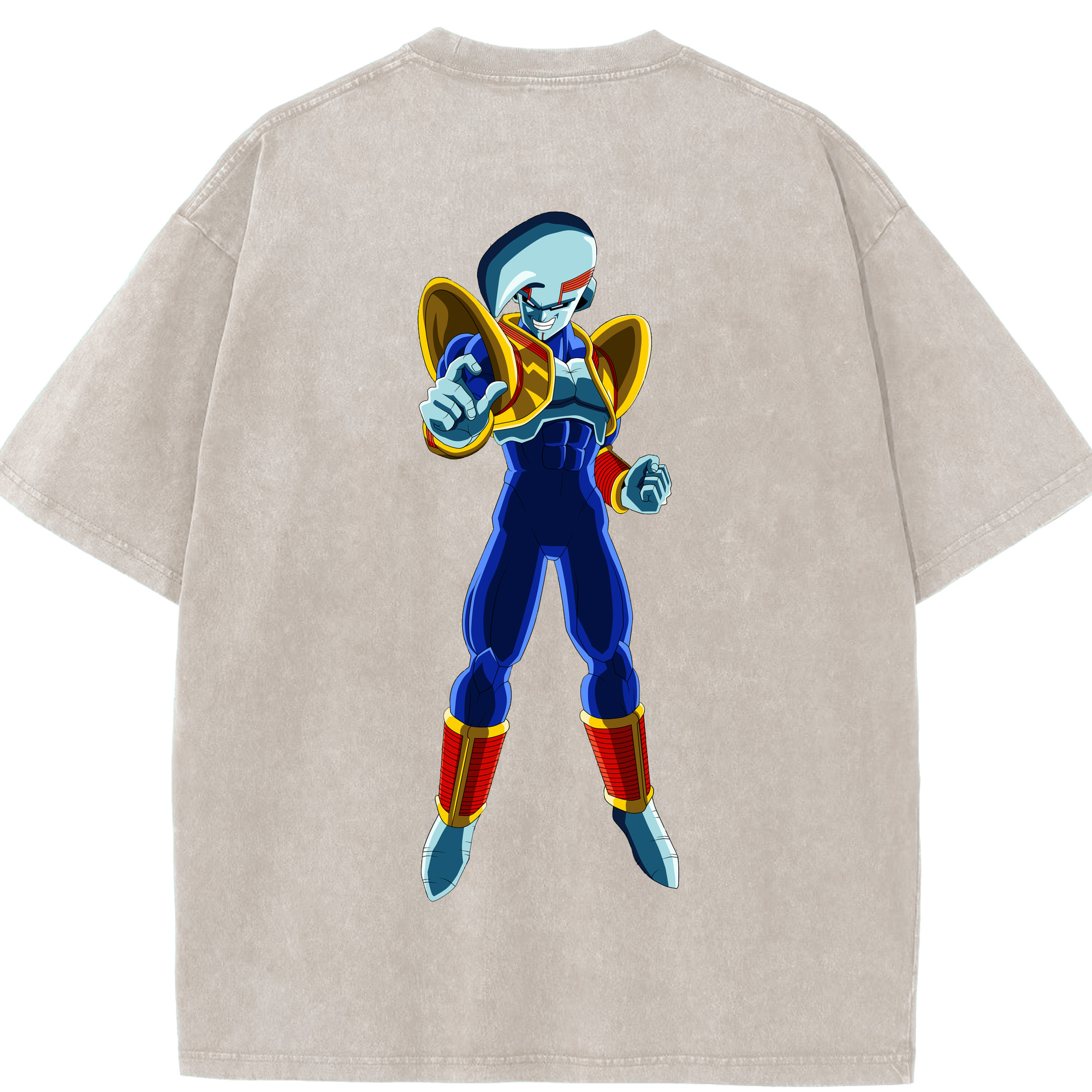 （画像用） ドラゴンボール DRAGON BALL 綿100% ヴィンテージ風 半袖Tシャツ（背面プリント）