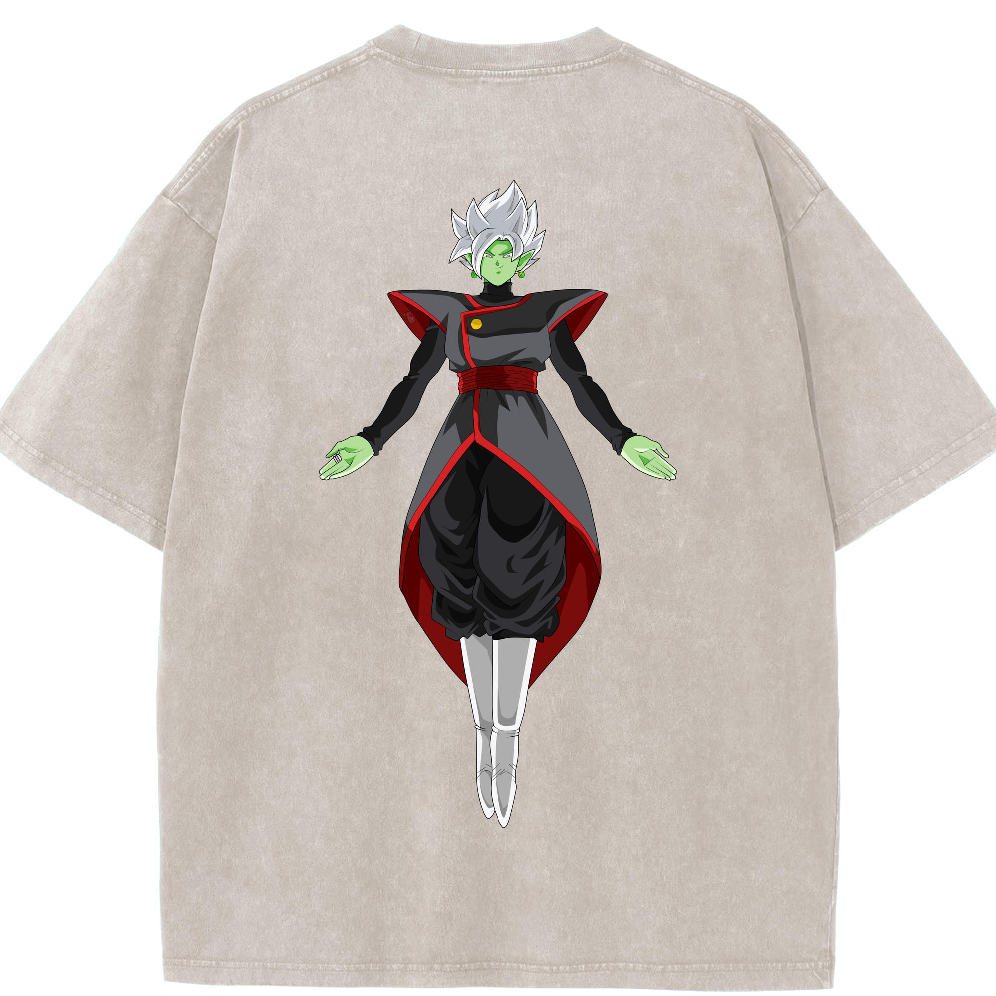 （画像用） ドラゴンボール DRAGON BALL 綿100% ヴィンテージ風 半袖Tシャツ（背面プリント）