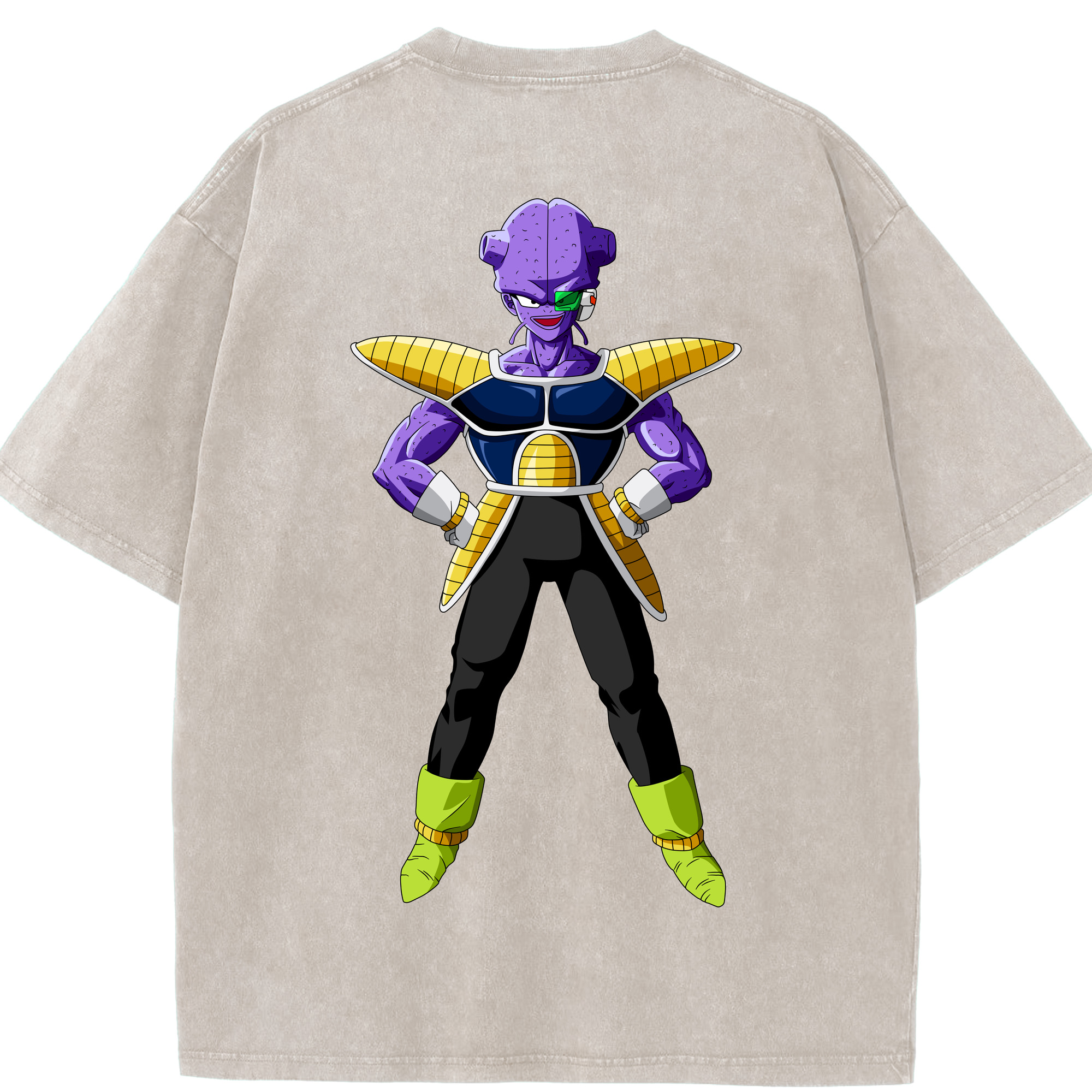 （画像用） ドラゴンボール DRAGON BALL 綿100% ヴィンテージ風 半袖Tシャツ（背面プリント）